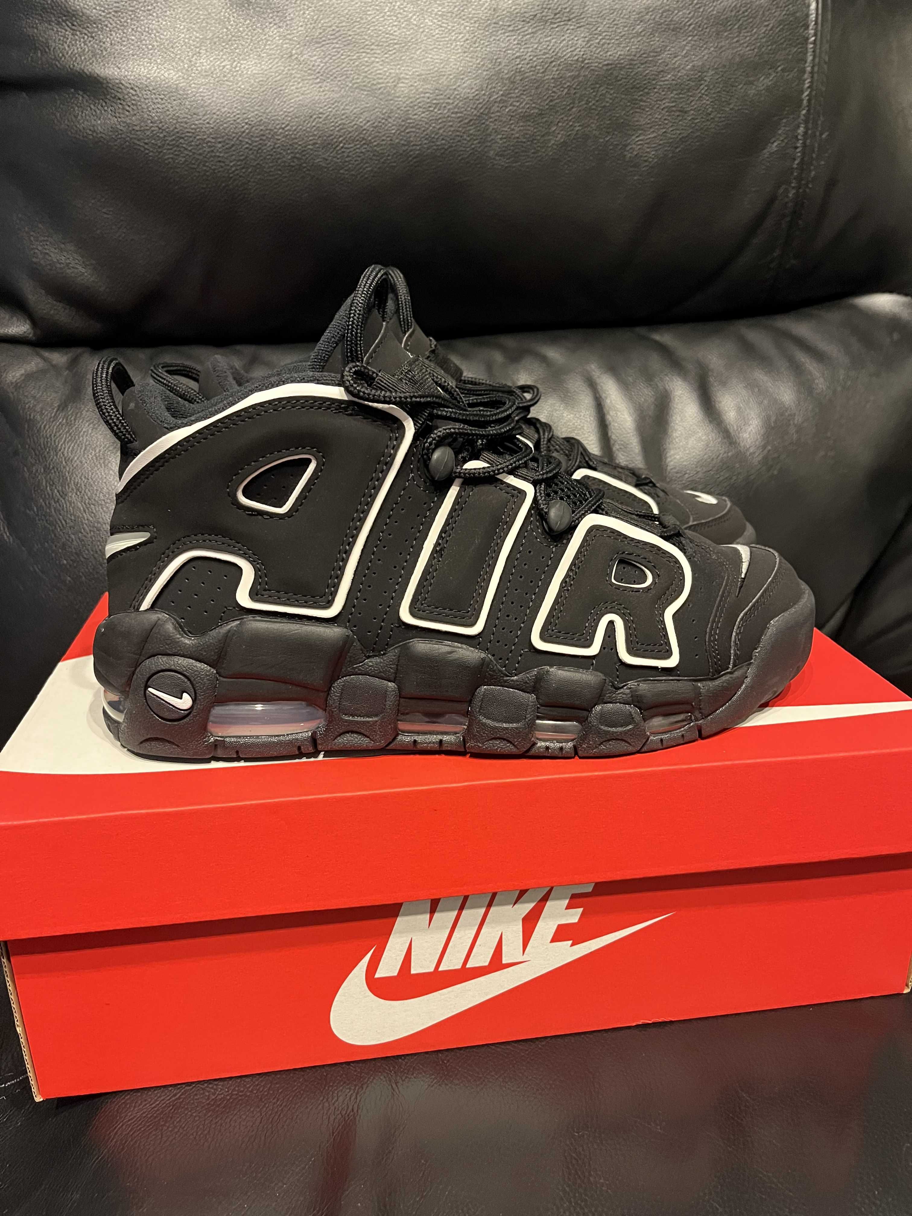 Nike Air More Uptempo "Black/White"(2020)