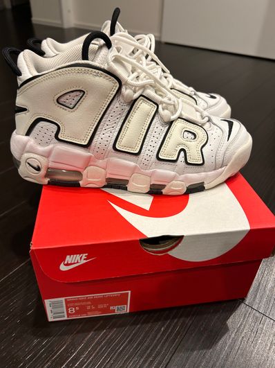 Nike Women's Air More Uptempo "White/Black"