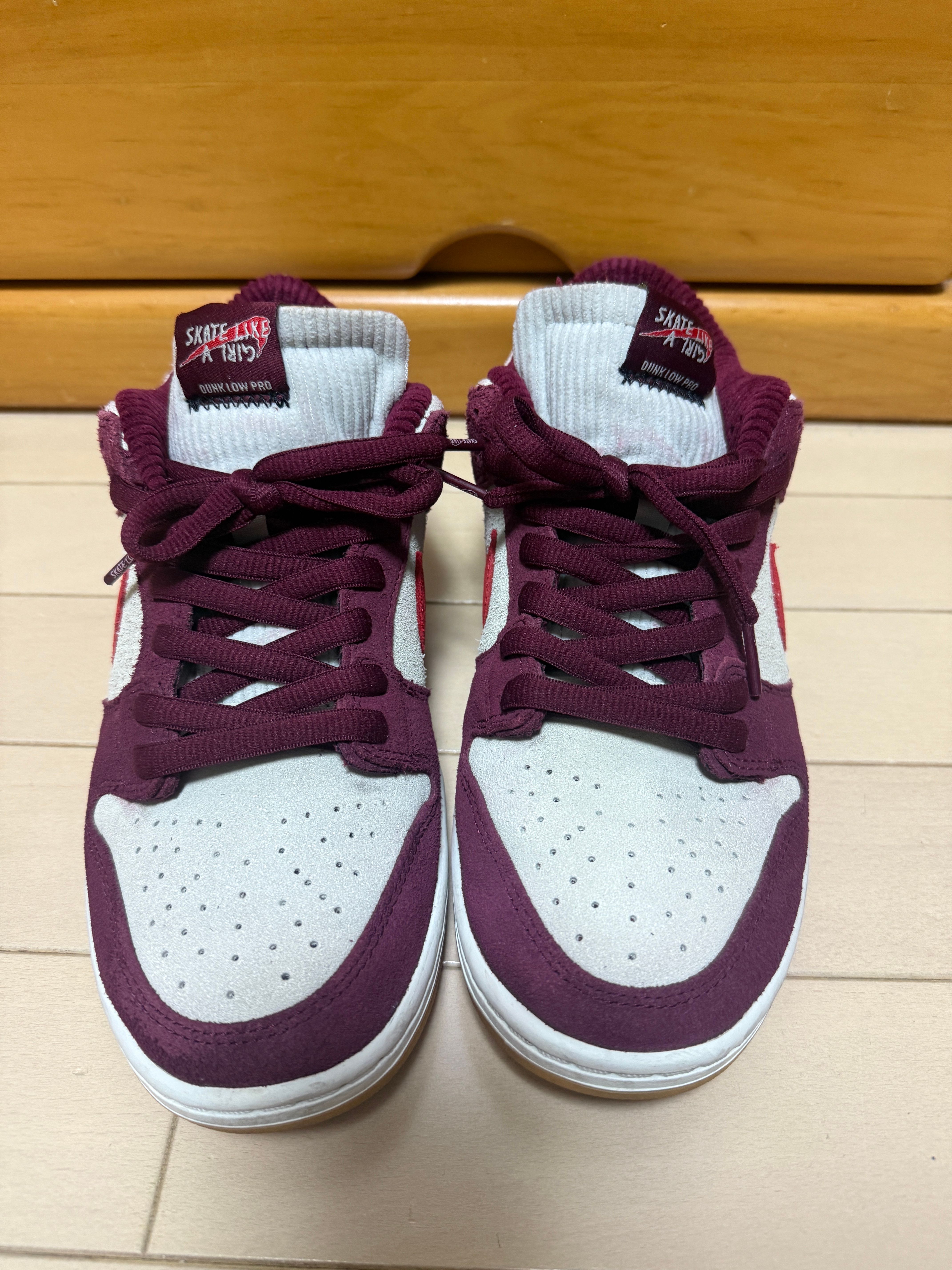 Skate Like a Girl × Nike SB Dunk Low Pro "Dark Beetroot"