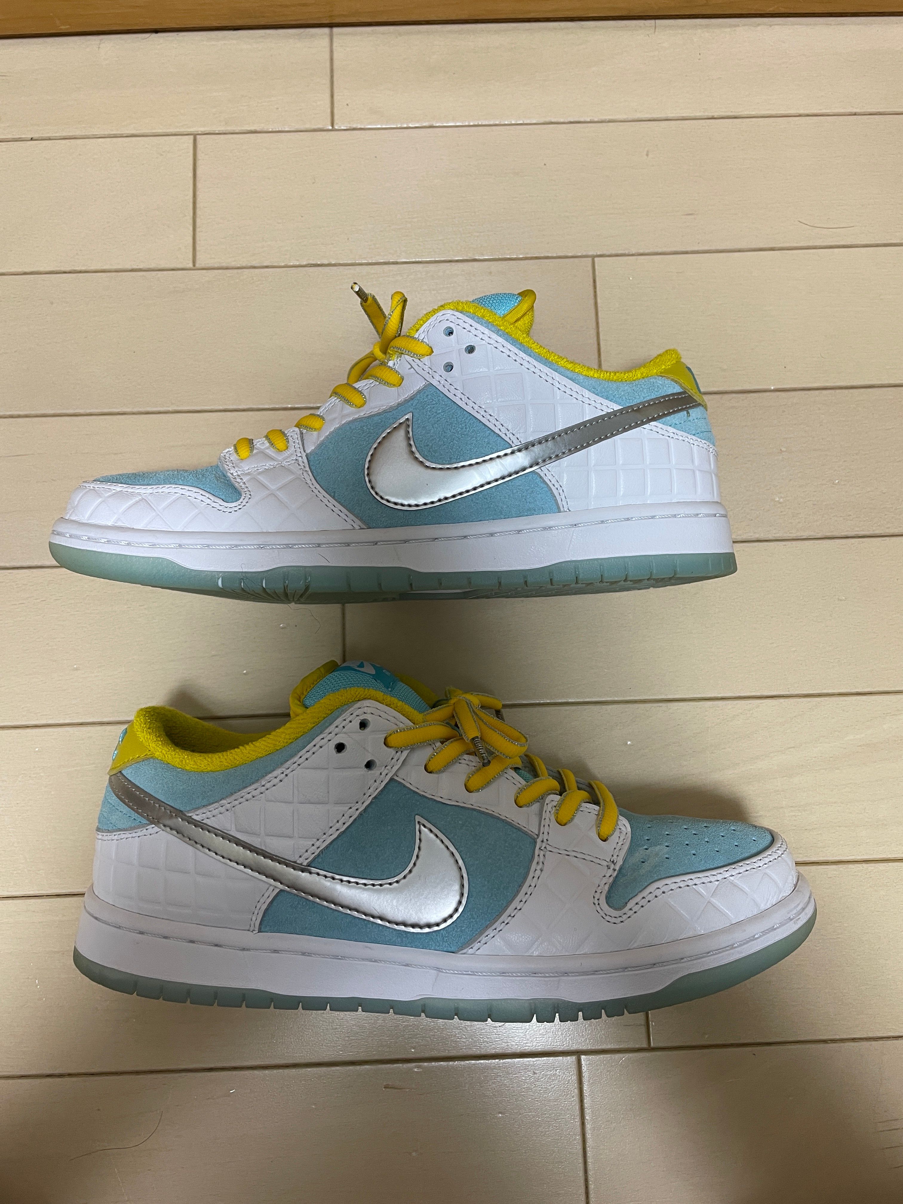 FTC × Nike SB Dunk Low "White/Blue"