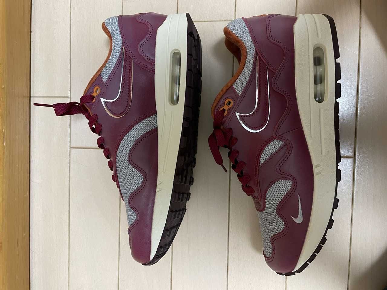 Patta × Nike Air Max 1 "Night Maroon"