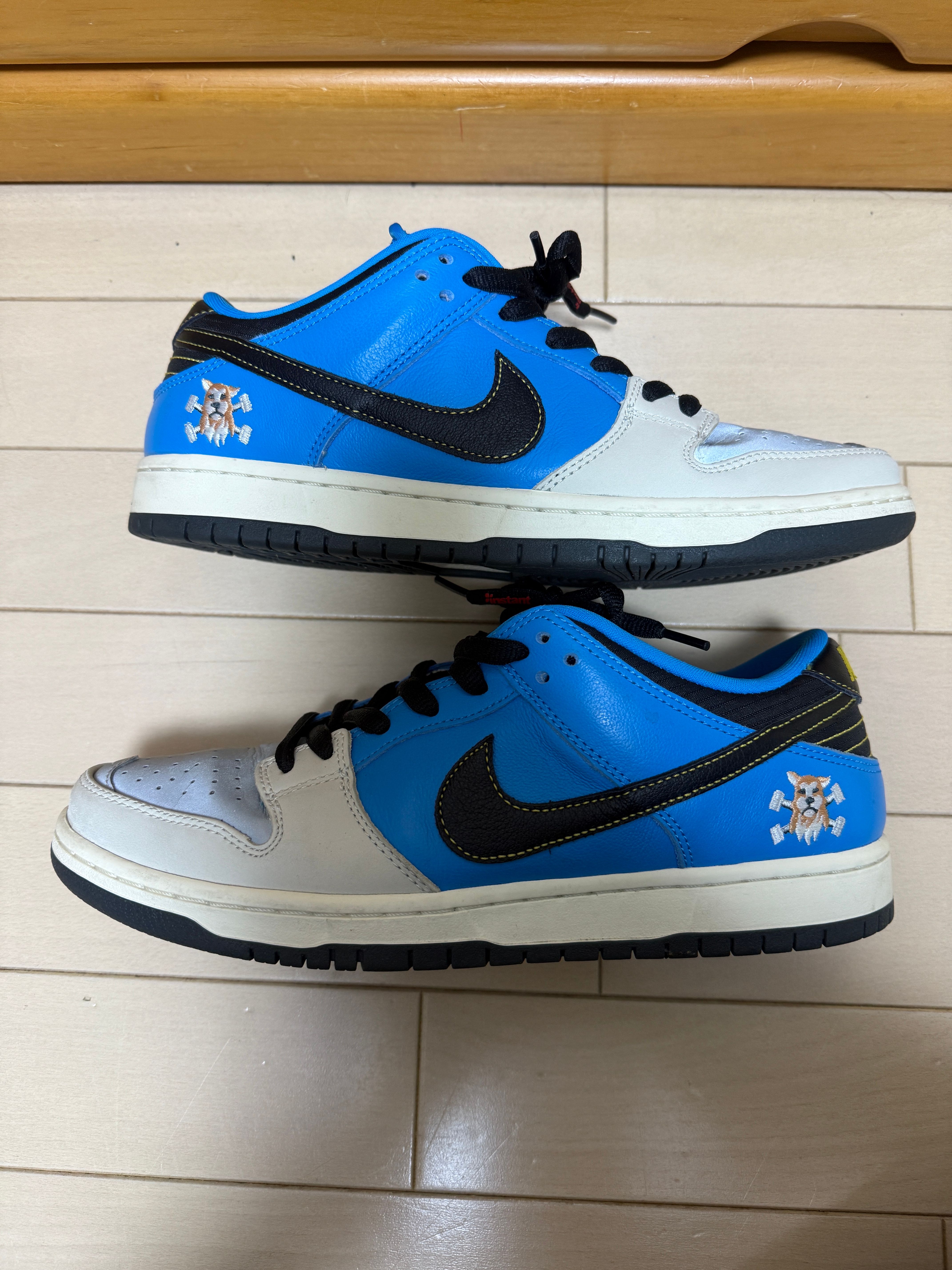 Instant Skateboards × Nike SB Dunk Low "Blue Hero"