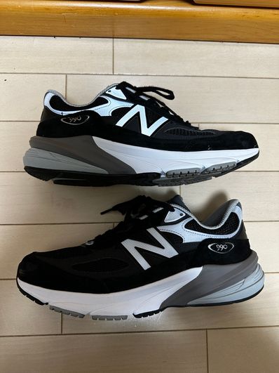 New Balance 990V6 "Black" (Heel NB Logo)