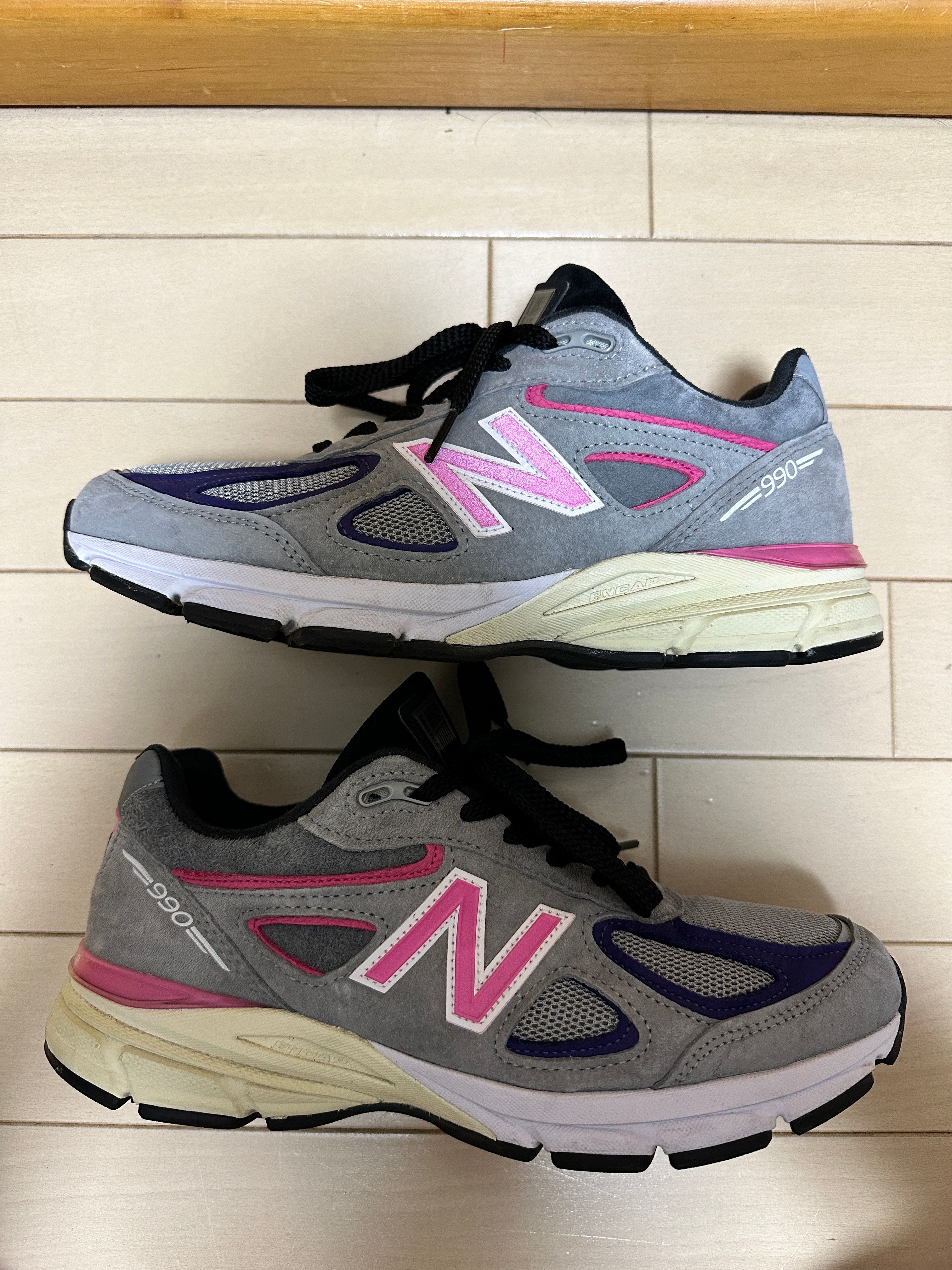 KITH × UNITED ARROWS & SONS × New Balance 990V4 "Smoked Pearl"