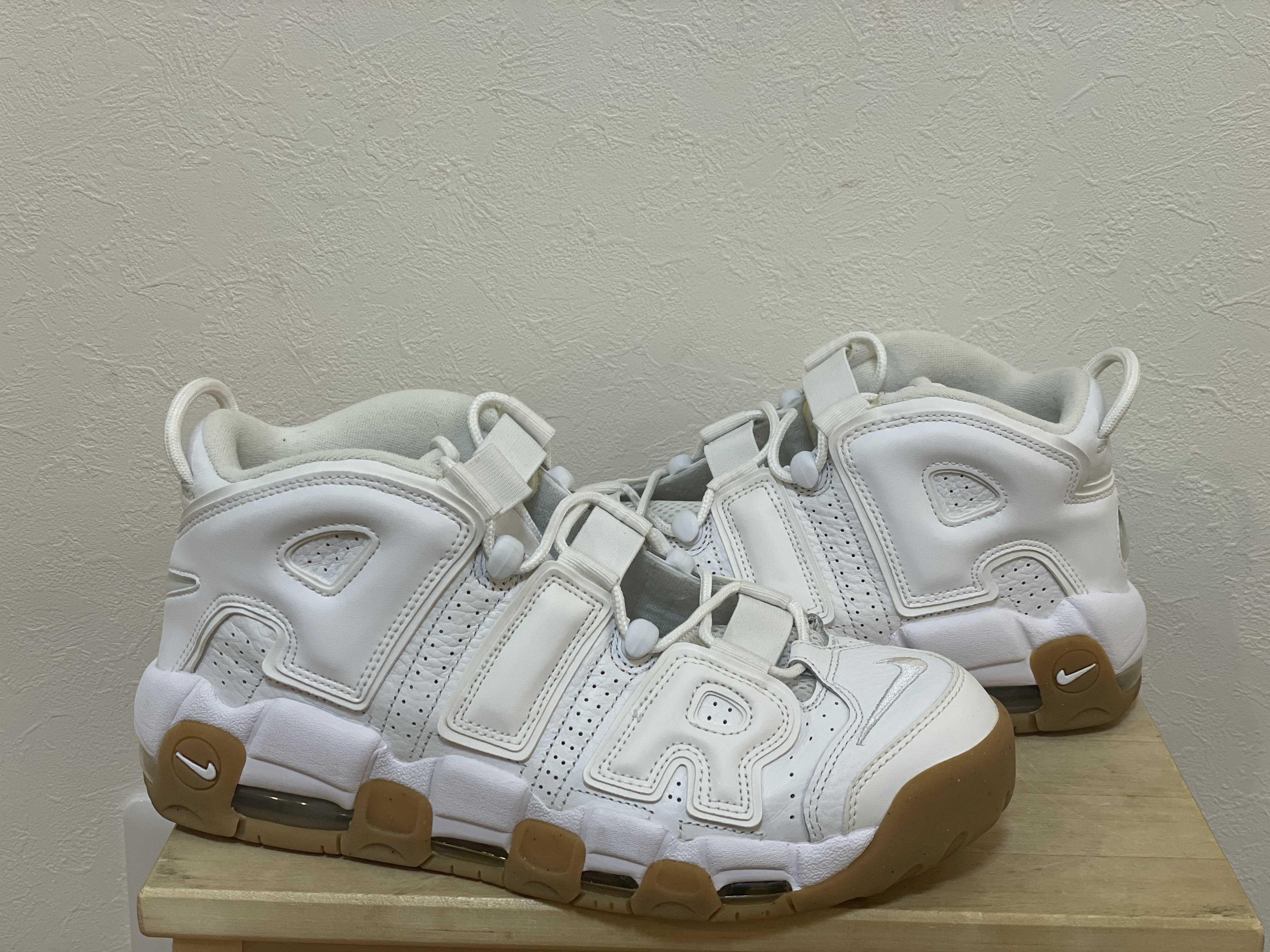 NIKE AIR MORE UPTEMPO "WHITE/WHITE"