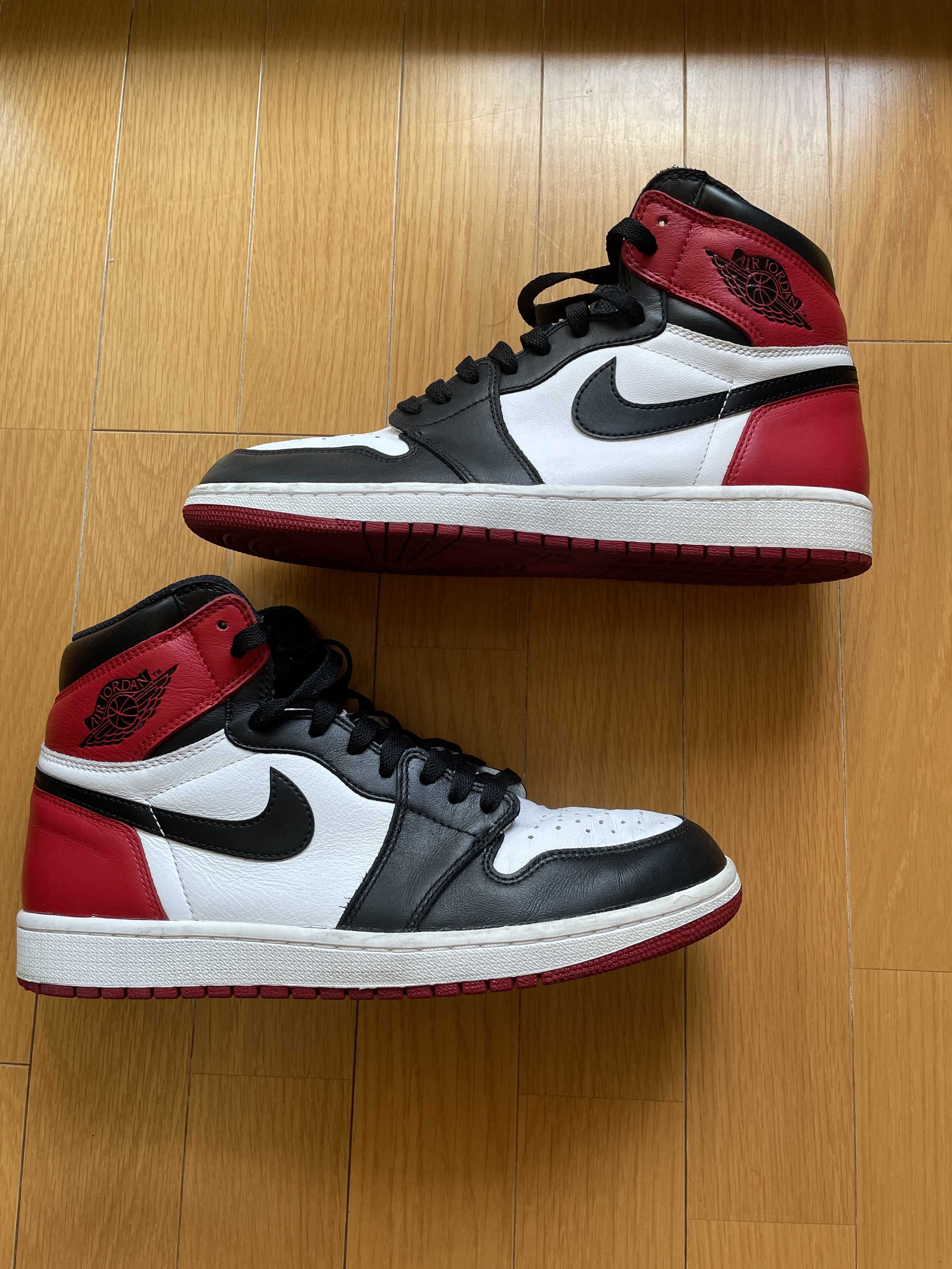 Nike Air Jordan 1 Retro High OG "Black Toe"(2016)