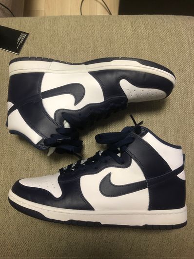 Nike Dunk High "Championship Navy"