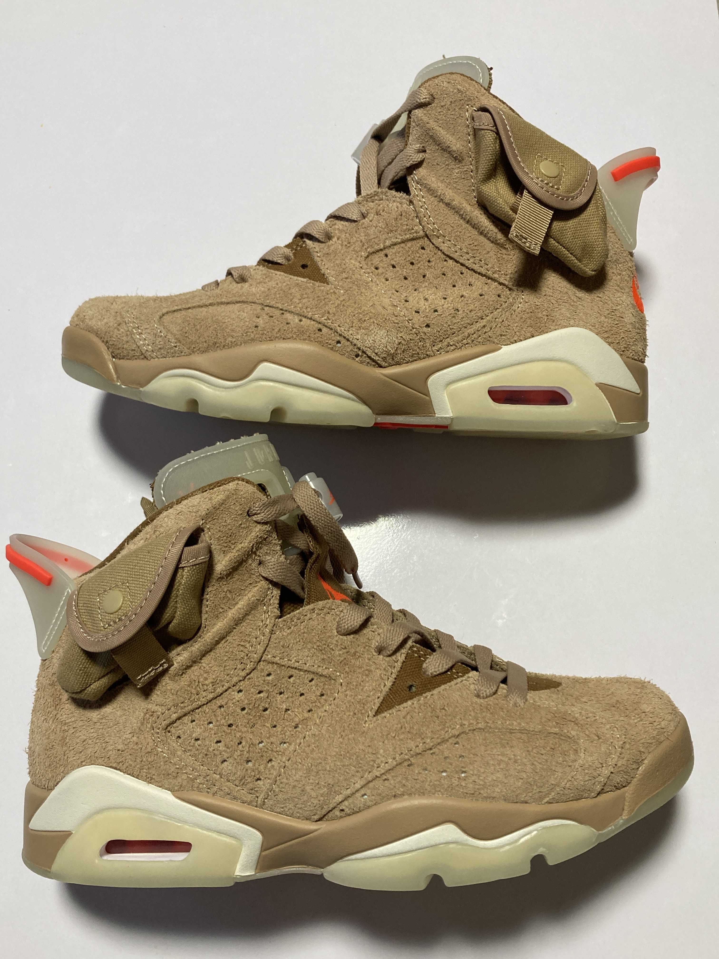 Travis Scott × Nike Air Jordan 6 "British Khaki"