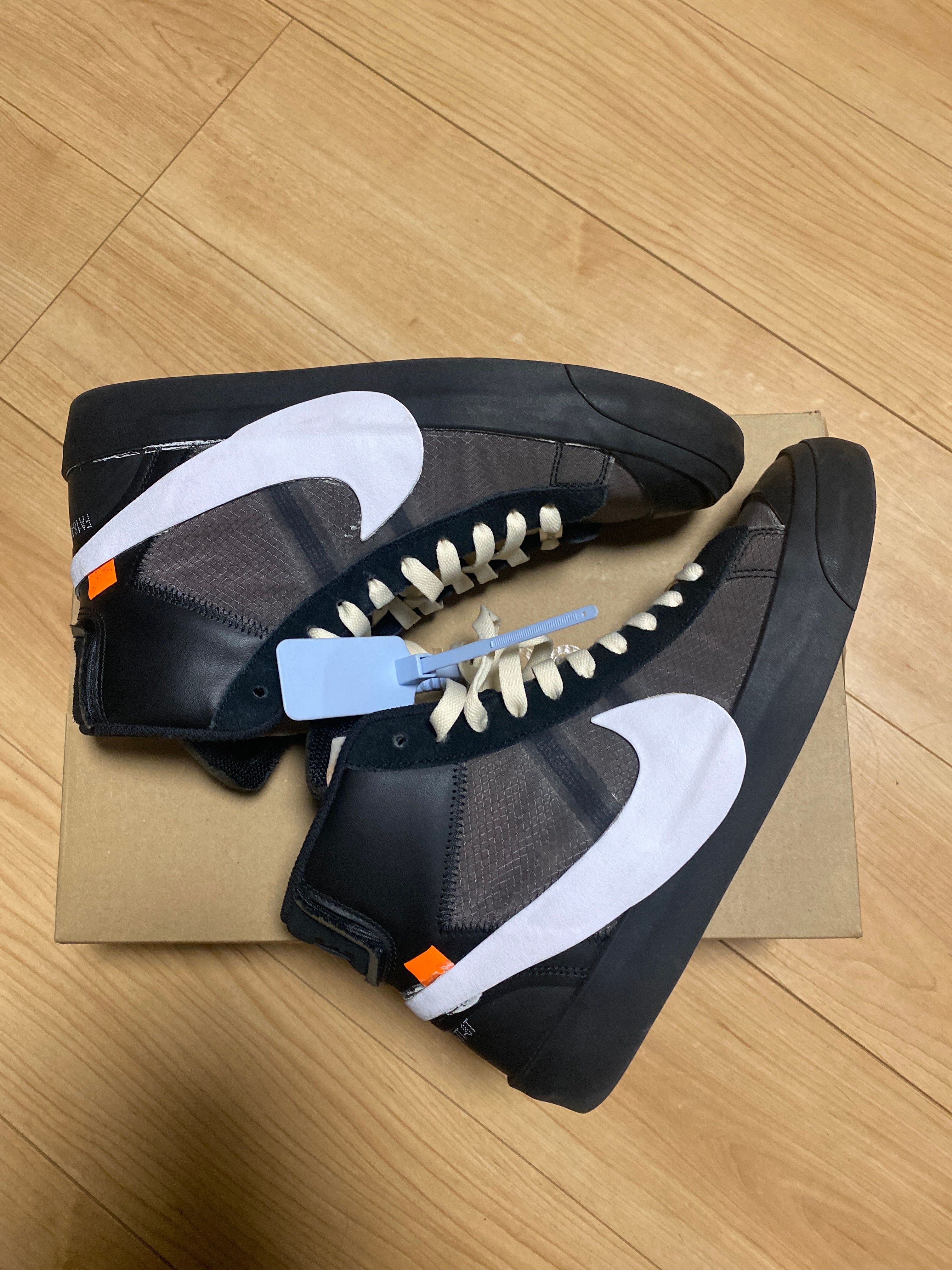 Off-White × Nike Blazer Studio Mid "Grim Reaper"