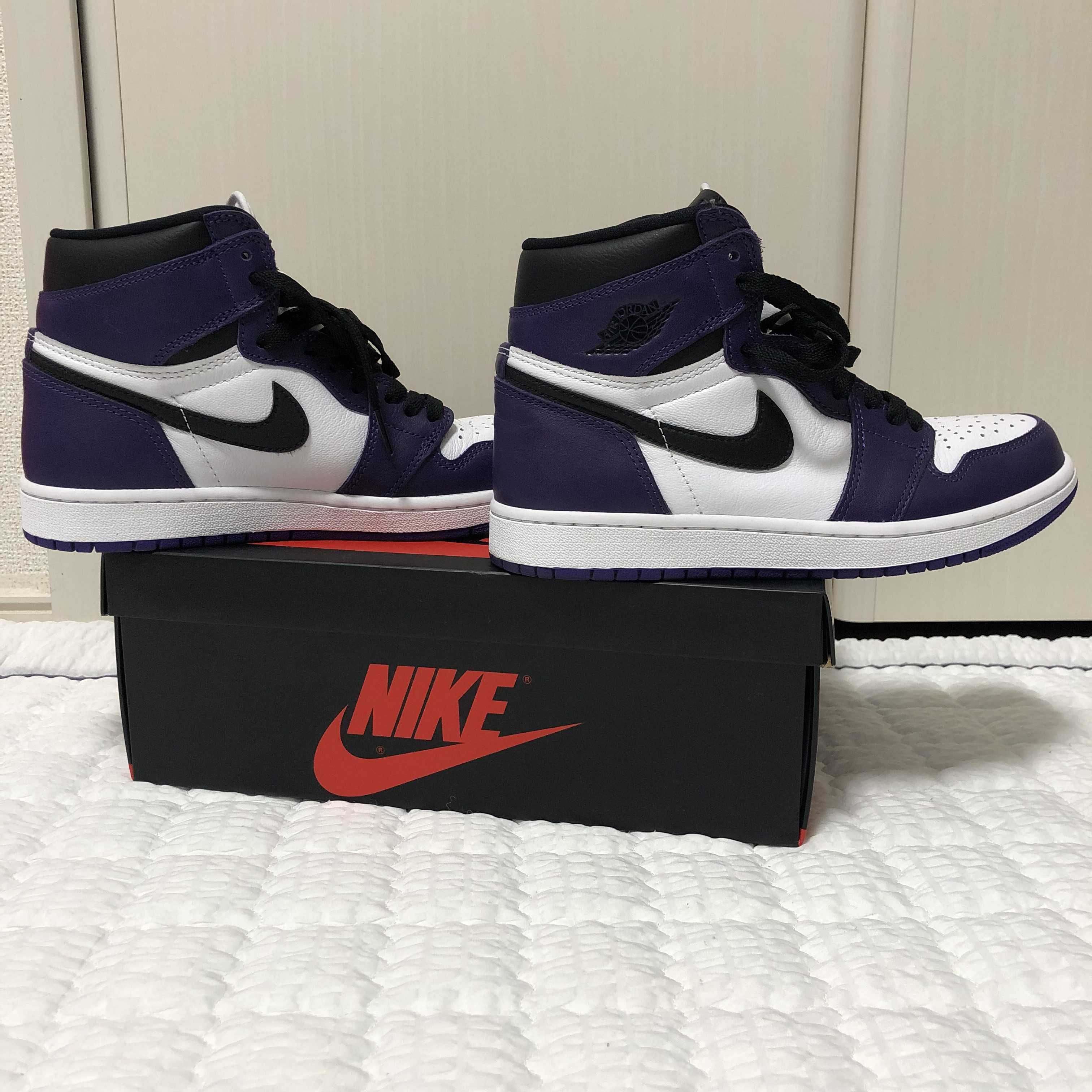 Nike Air Jordan 1 Retro High OG "Court Purple White/Black" (2020)