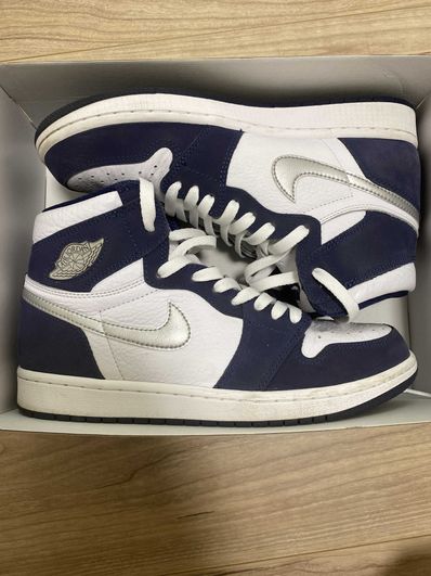 Nike Air Jordan 1 High OG CO.JP "White/Midnight Navy" (2020)(ブリーフケースなし)