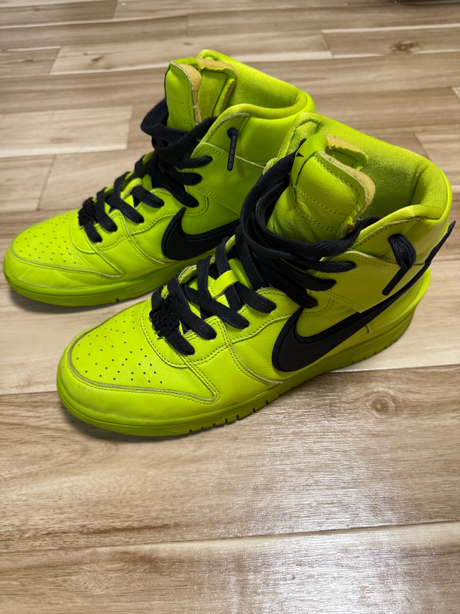 Ambush × Nike Dunk High "Flash Lime"