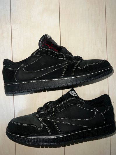 Travis Scott × Nike Air Jordan 1 Low OG SP "Black Phantom"