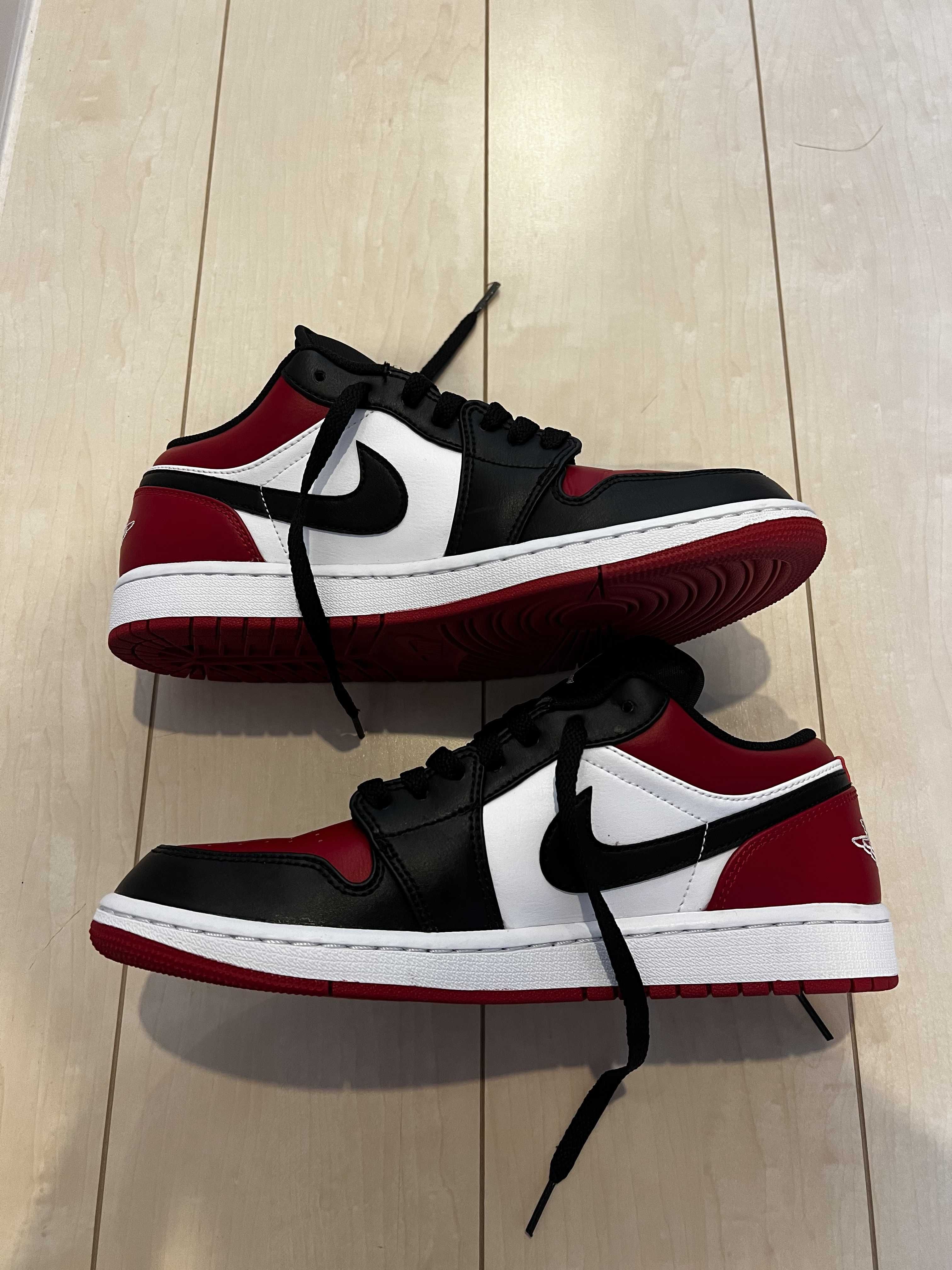 Nike Air Jordan 1 Low "Bred Toe"