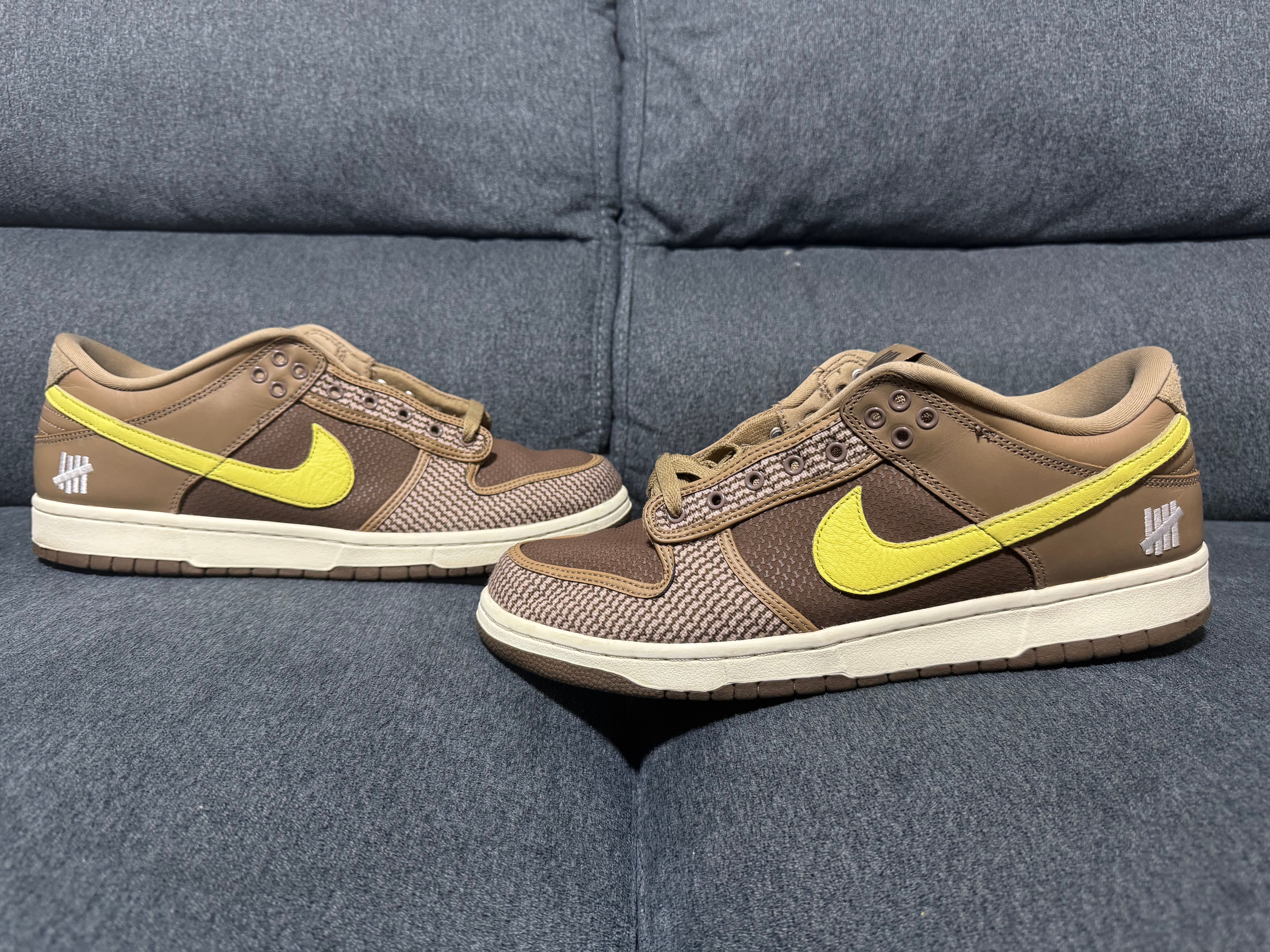 UNDEFEATED × Nike Dunk Low SP "Canteen/Lemon Frost/Palomino"