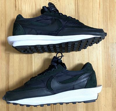 sacai × Nike LDV Waffle "Triple Black"
