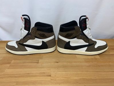 Travis Scott × Nike Air Jordan 1 Retro High OG TS SP "Sail/Dark Mocha"