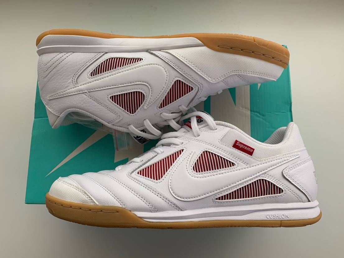 Supreme × Nike SB Luner Gato "White"