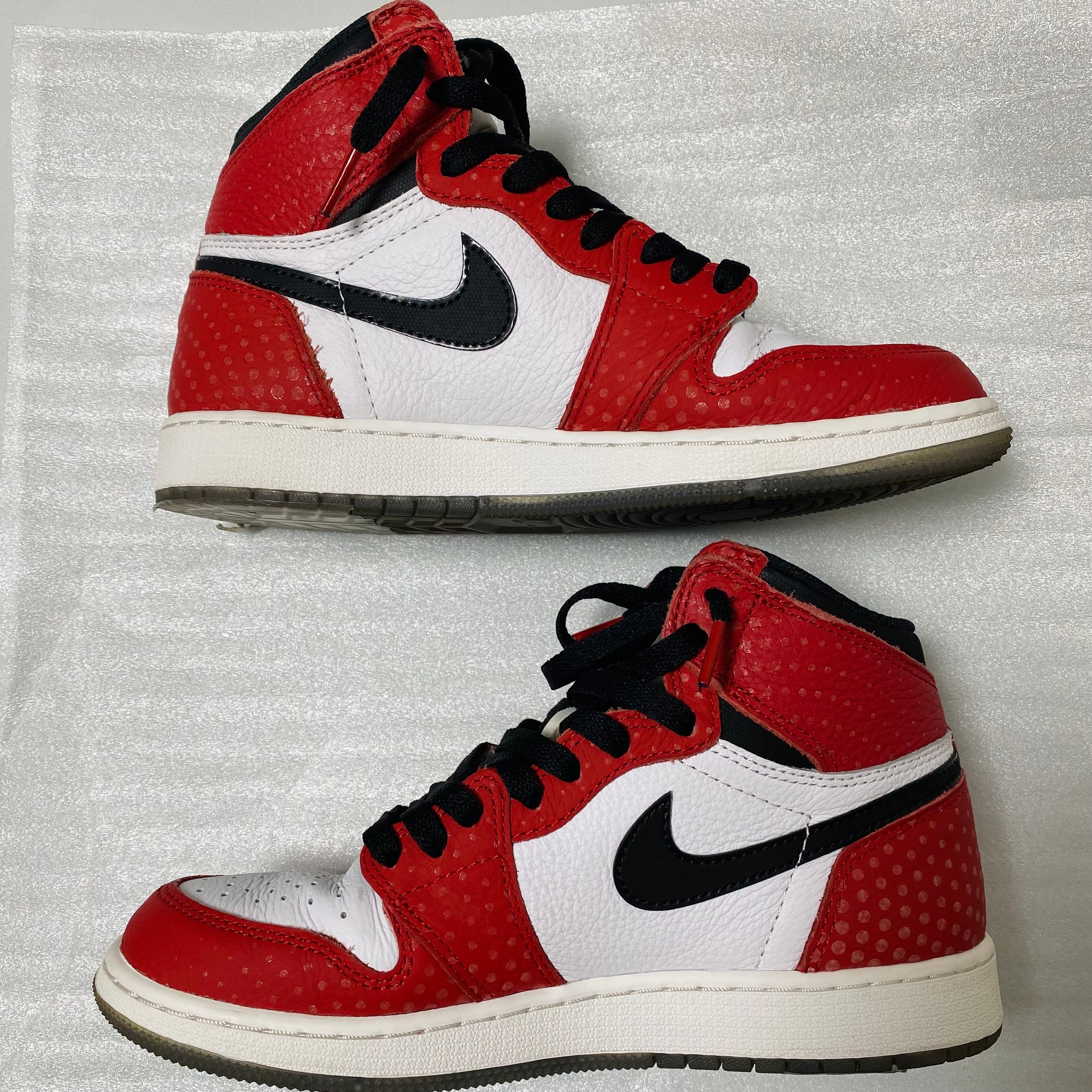 NIKE AIR JORDAN 1 RETRO HIGH SPIDER-MAN ORIGIN STORY (GS)