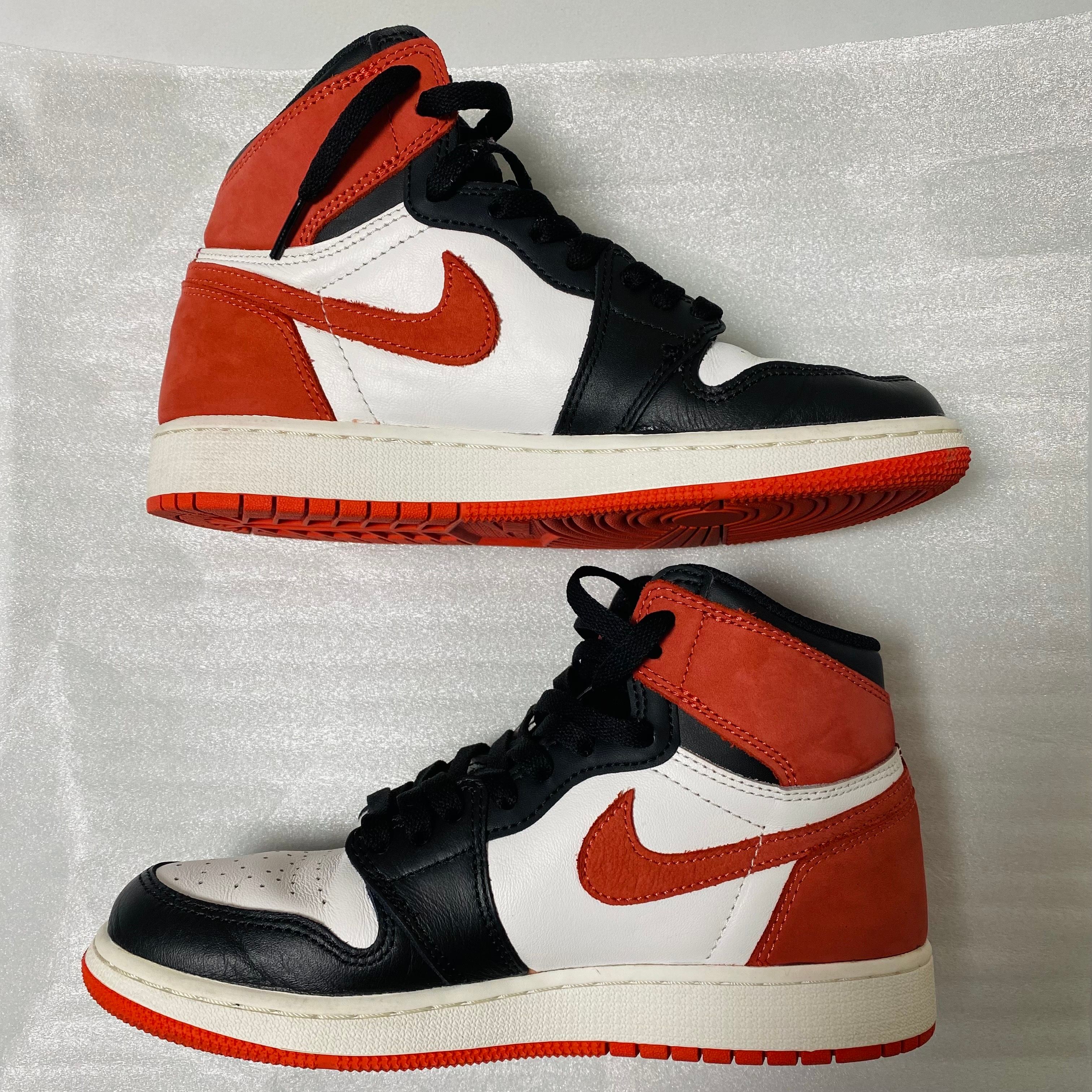 Nike GS Air Jordan 1 Retro High "Track Red"