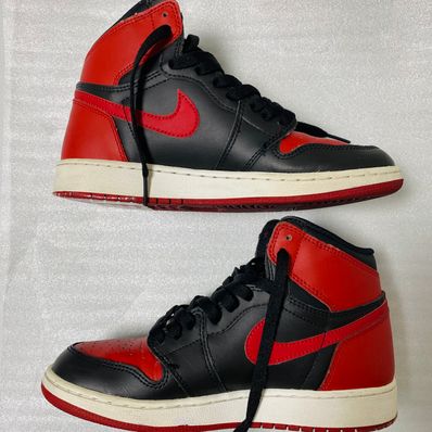 Nike GS Air Jordan 1 Retro High BRED 2016 "BANNED"