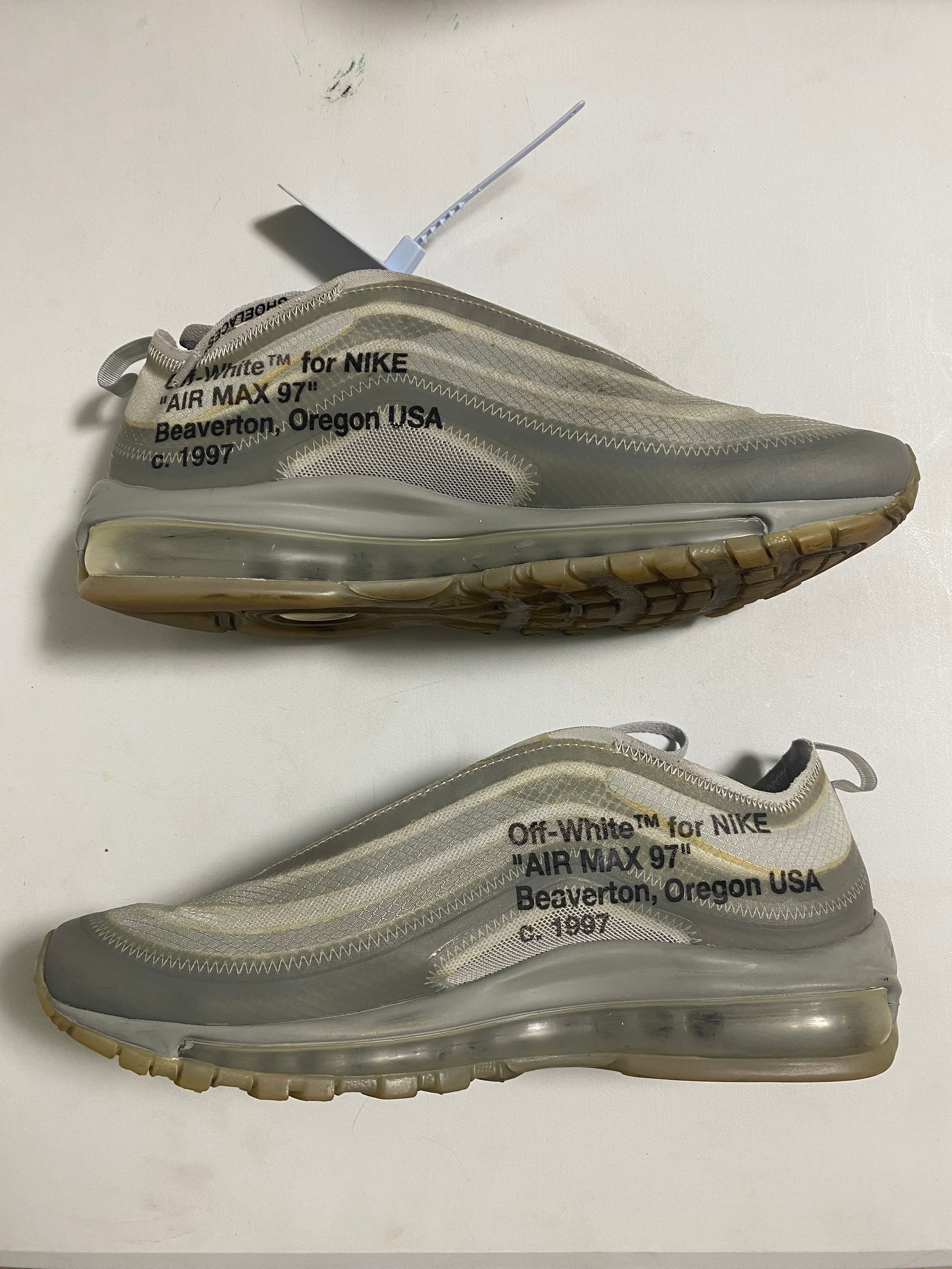 Off-White × Nike Air Max 97 "Grey"