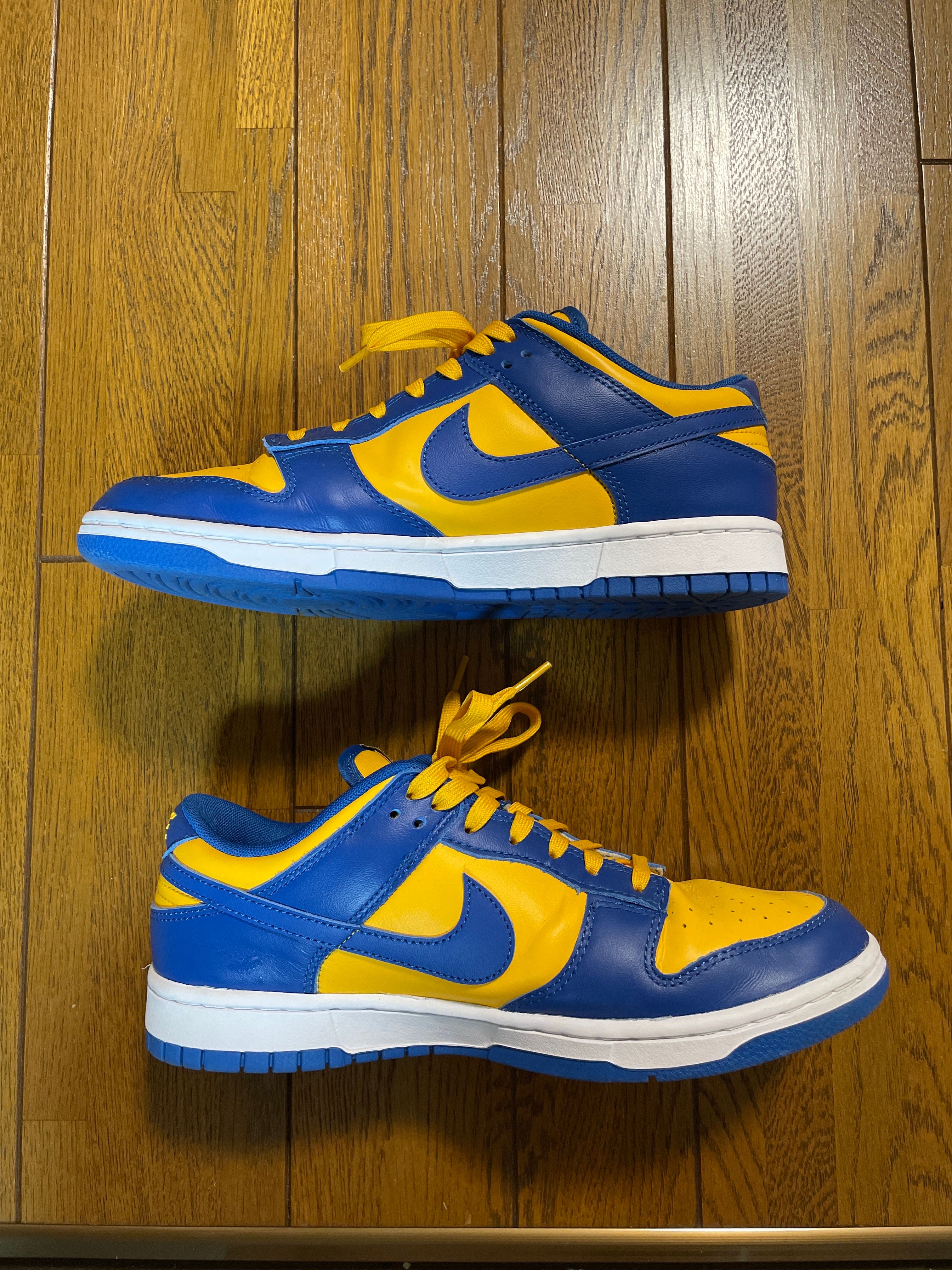 Nike Dunk Low "Blue Jay and University Gold"
