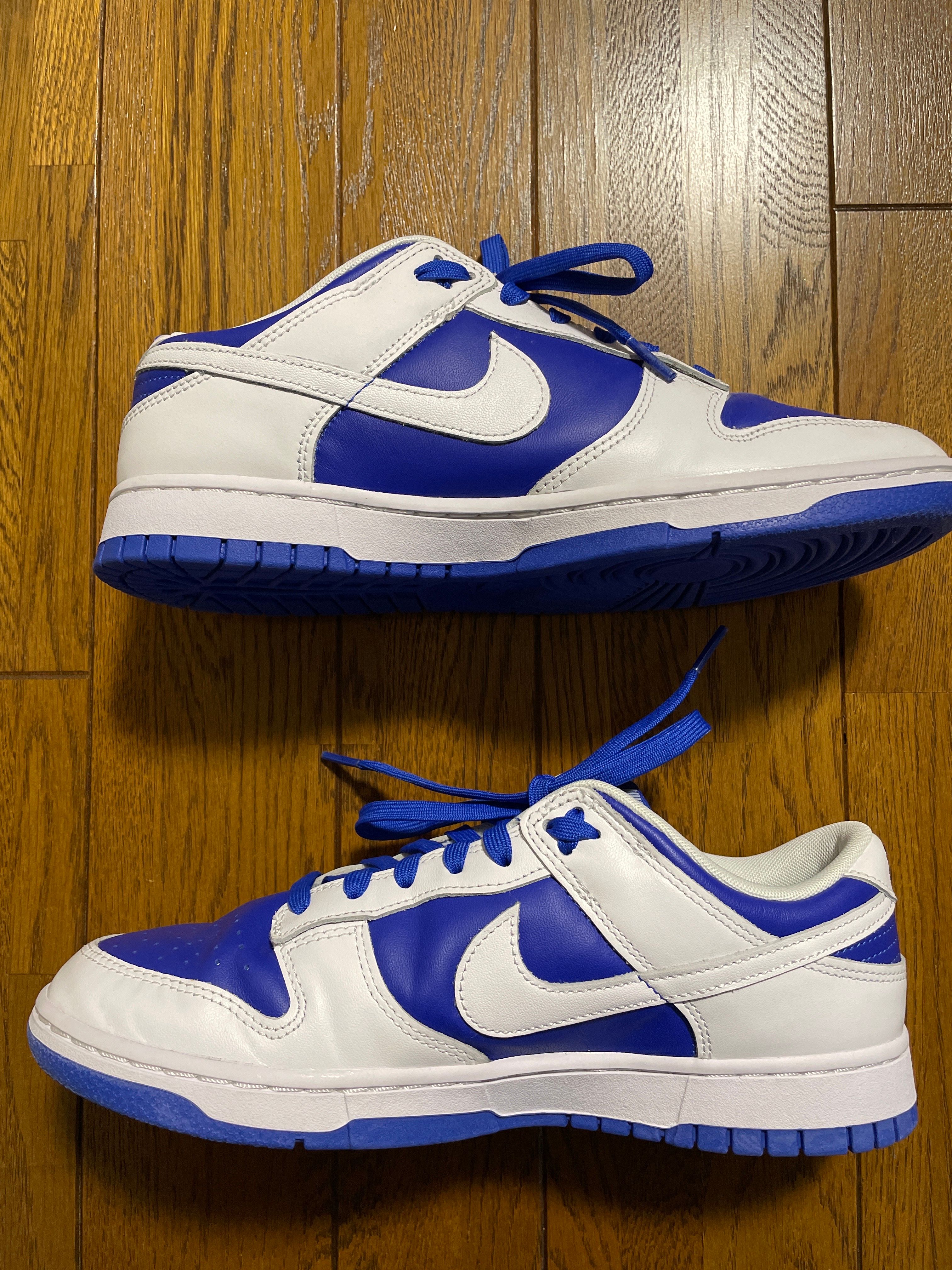 Nike Dunk Low Retro "Racer Blue and White"