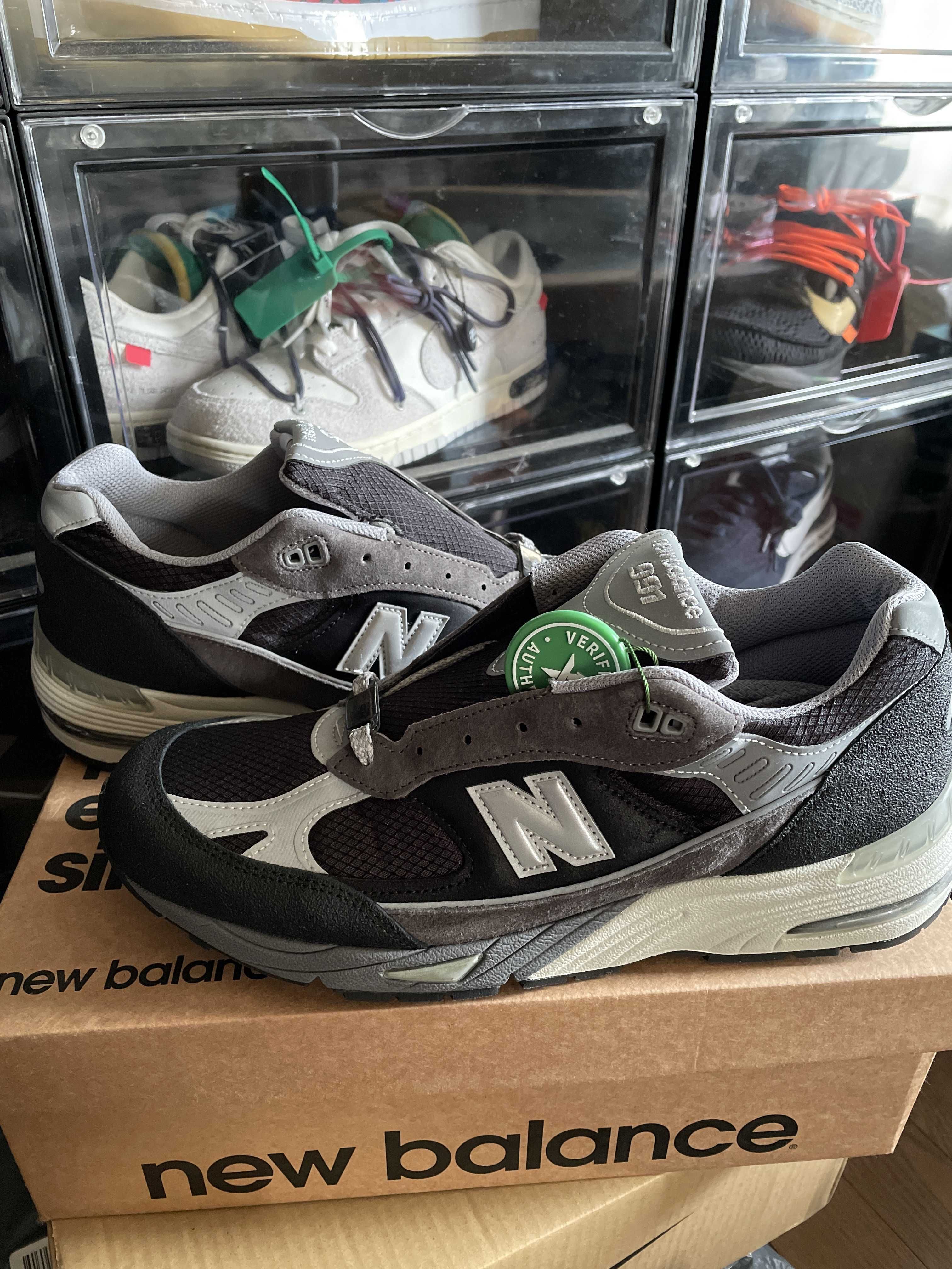 SLAM JAM × NEW BALANCE M991 "BLACK/RED"