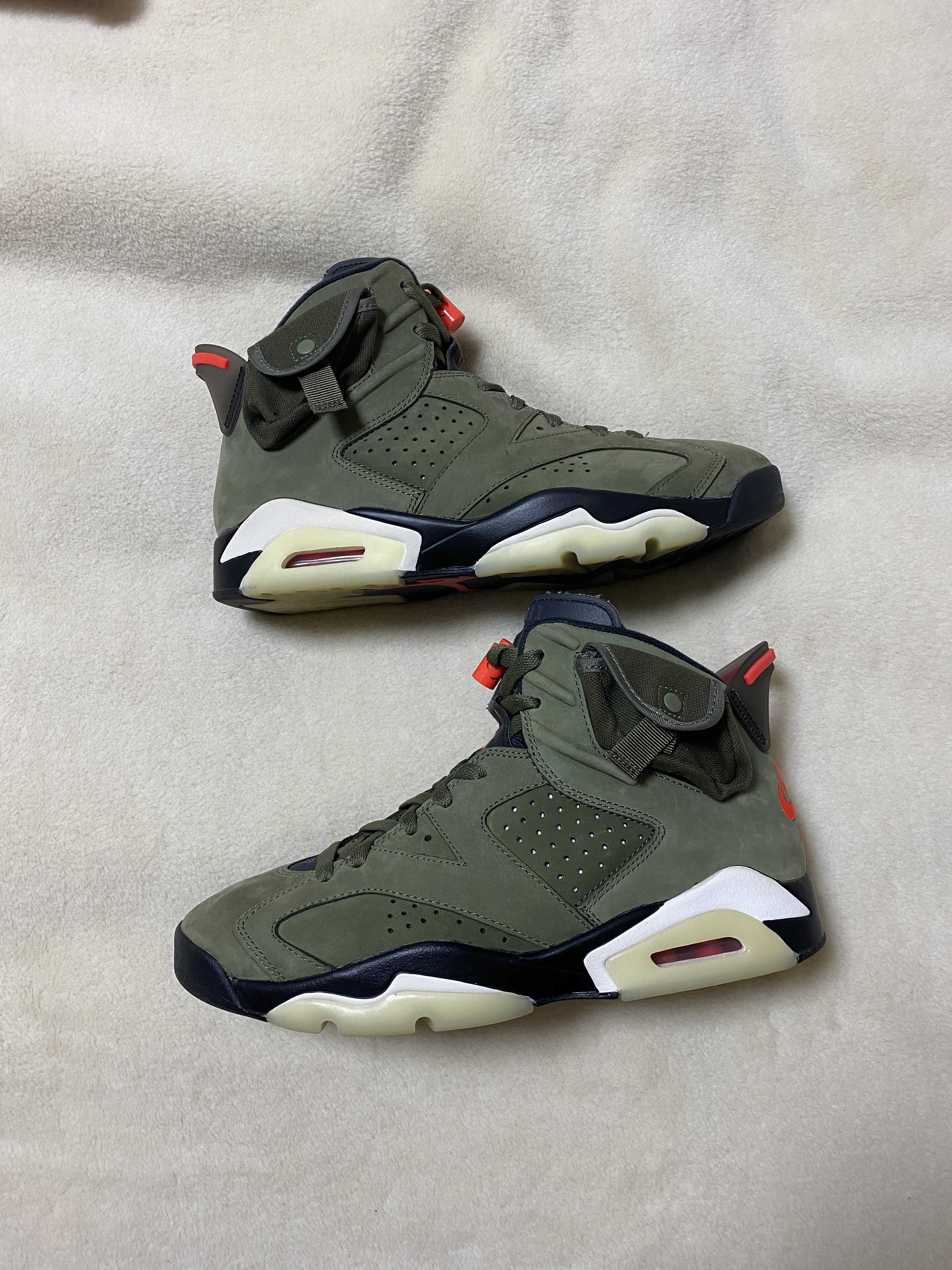 Travis Scott × Nike Air Jordan 6 Retro "Medium Olive"