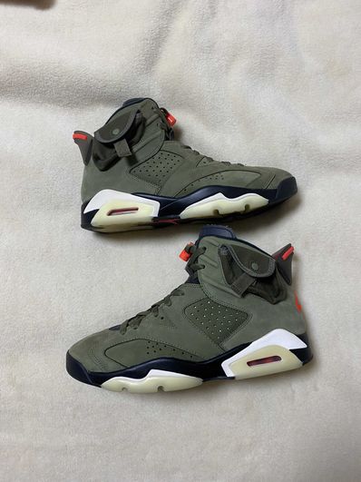 Travis Scott × Nike Air Jordan 6 Retro "Medium Olive"