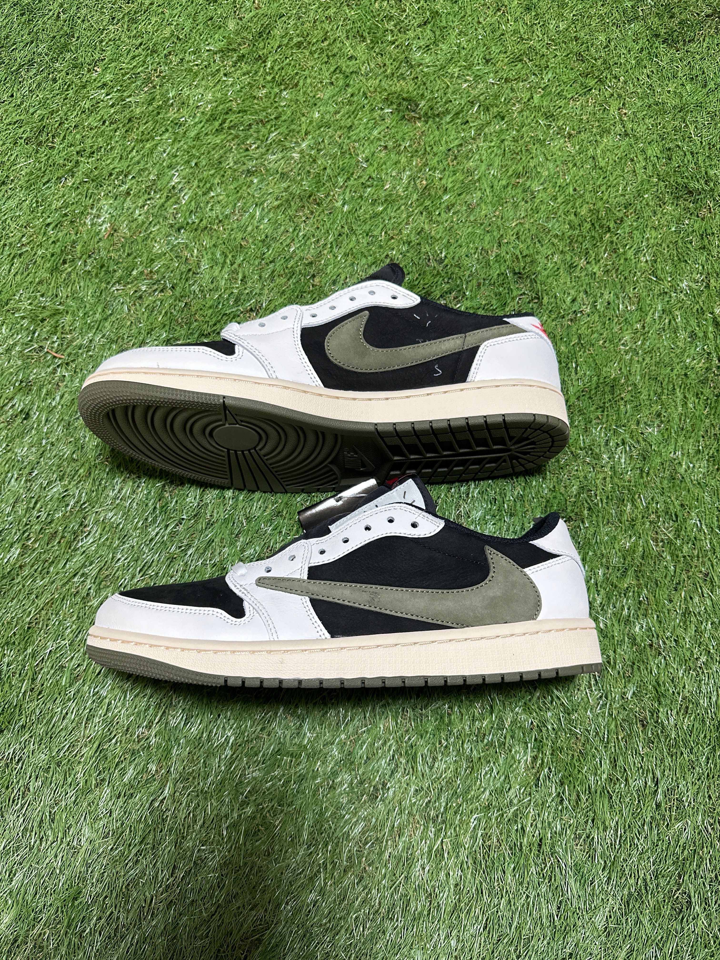 Travis Scott × Nike Women's Air Jordan 1 Low OG "Medium Olive"