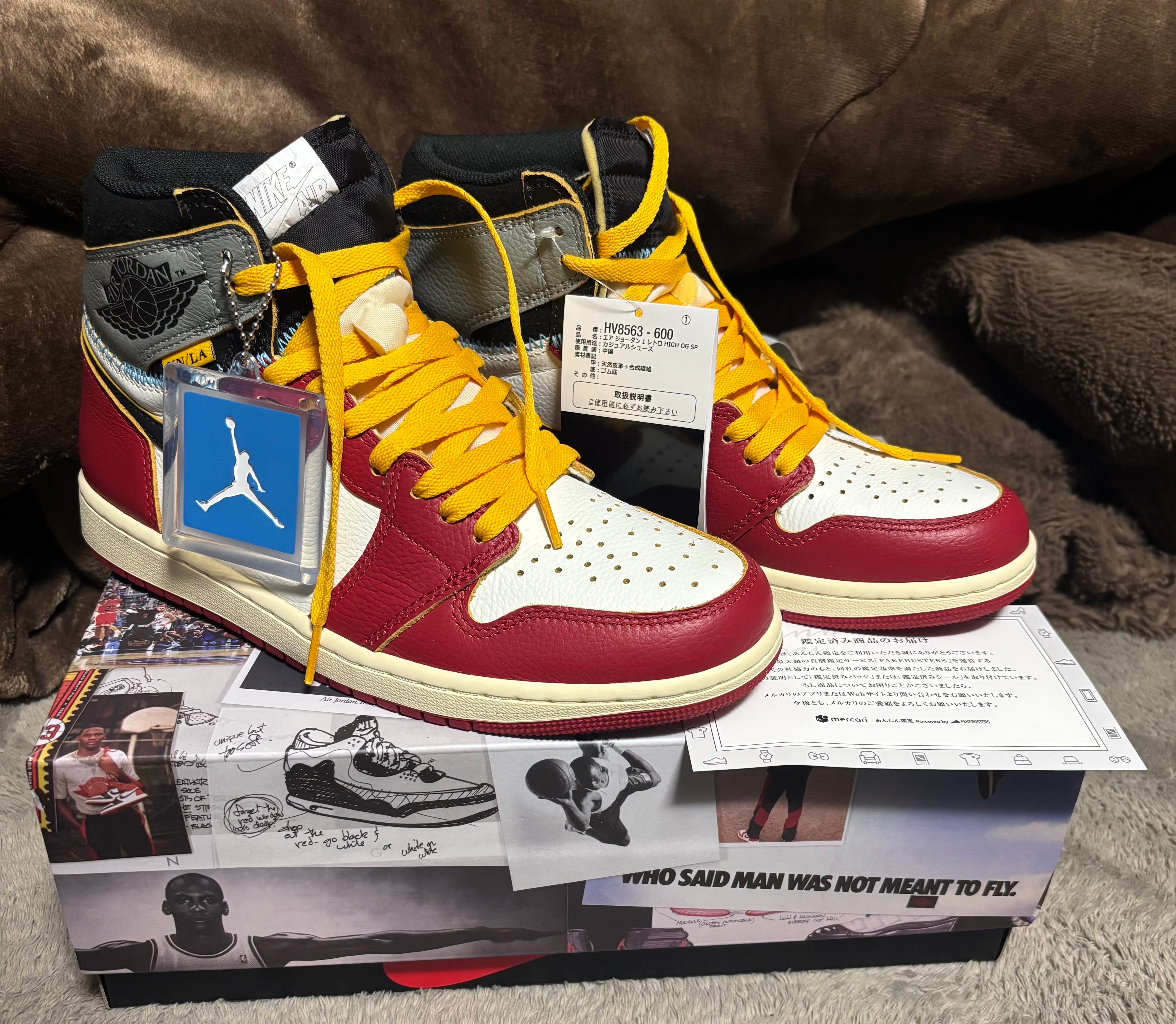 UNION × Nike Air Jordan 1 Retro High OG "Chicago/Shadow"