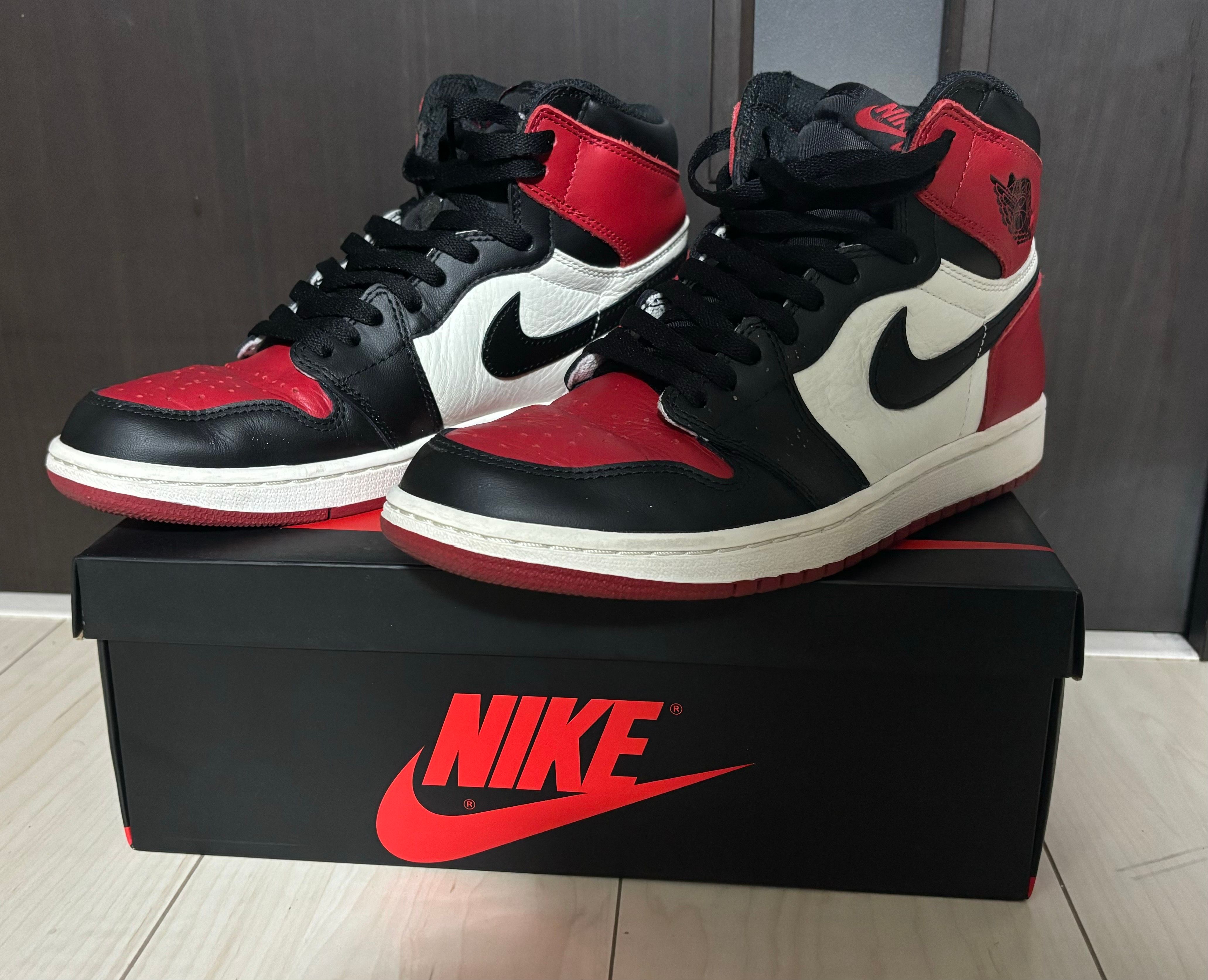 Nike Air Jordan 1 Retro High OG "Bred Toe"