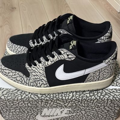 Nike Air Jordan 1 Retro Low OG "Black Cement"