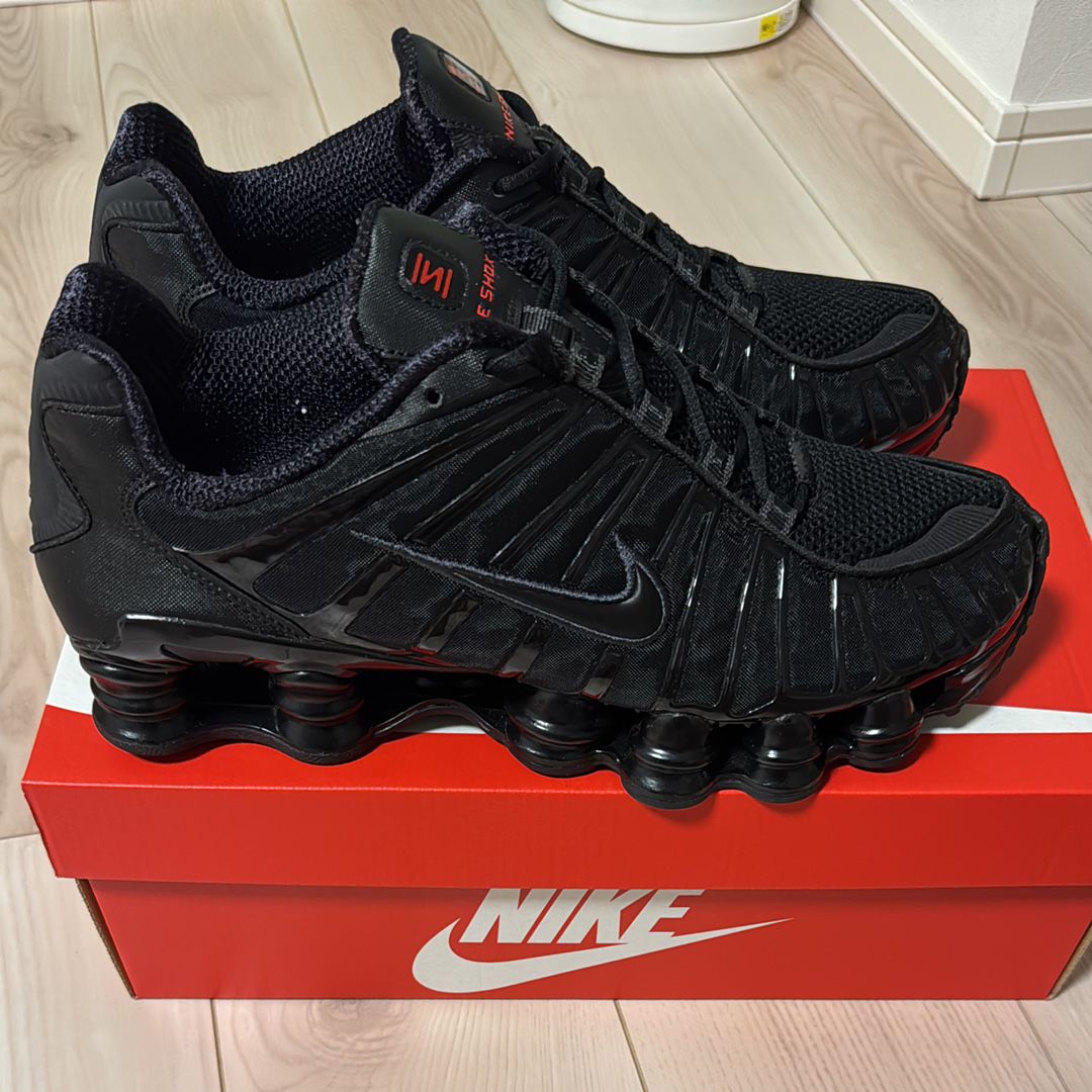 Nike Women's Shox TL "Black and Max Orange"