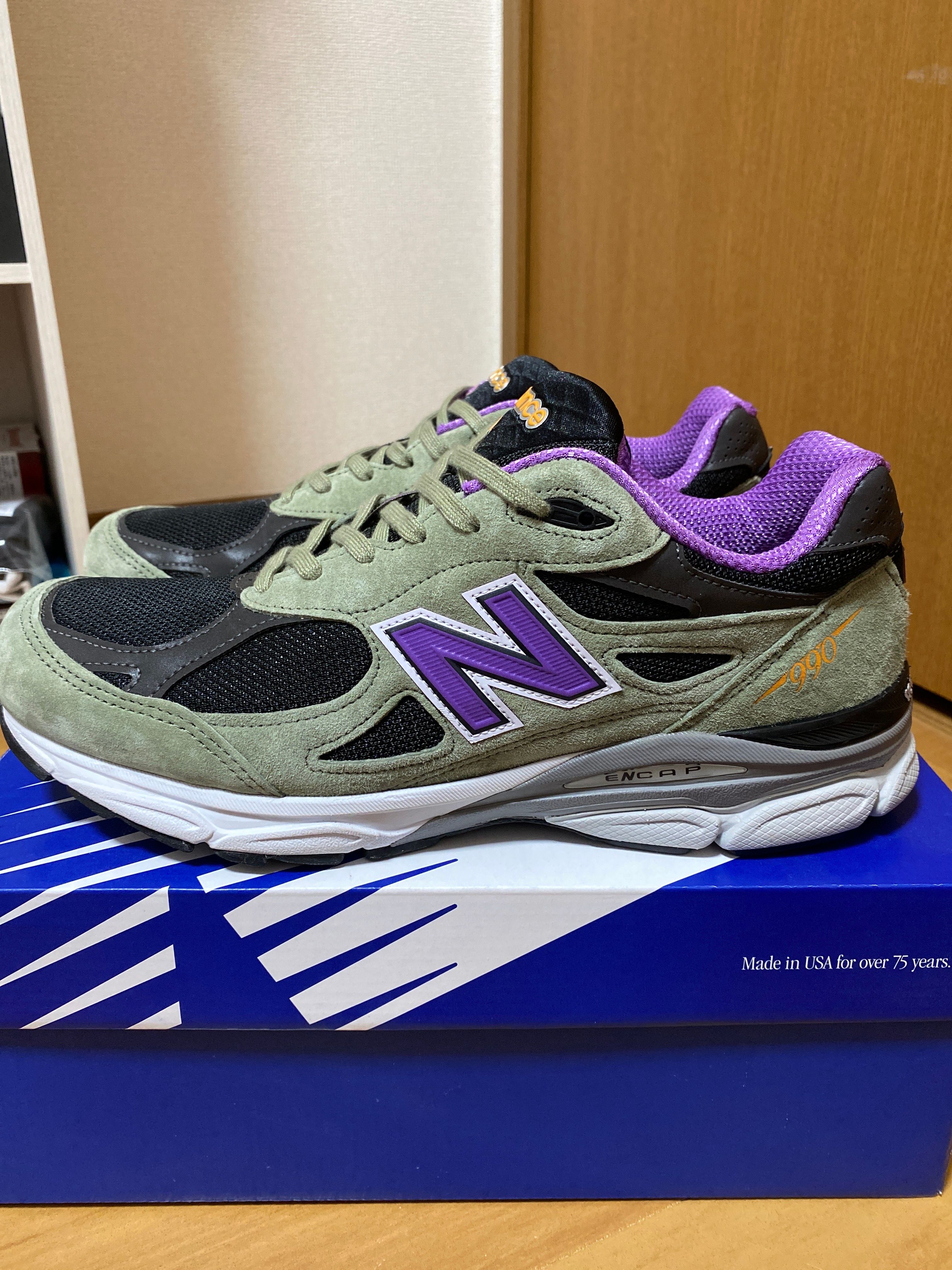 New Balance 990V3 "Green/Purple"