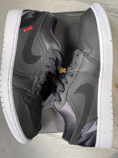 NIKE × PARIS SAINT GERMAIN AIR JORDAN 1 LOW PSG "BLACK"