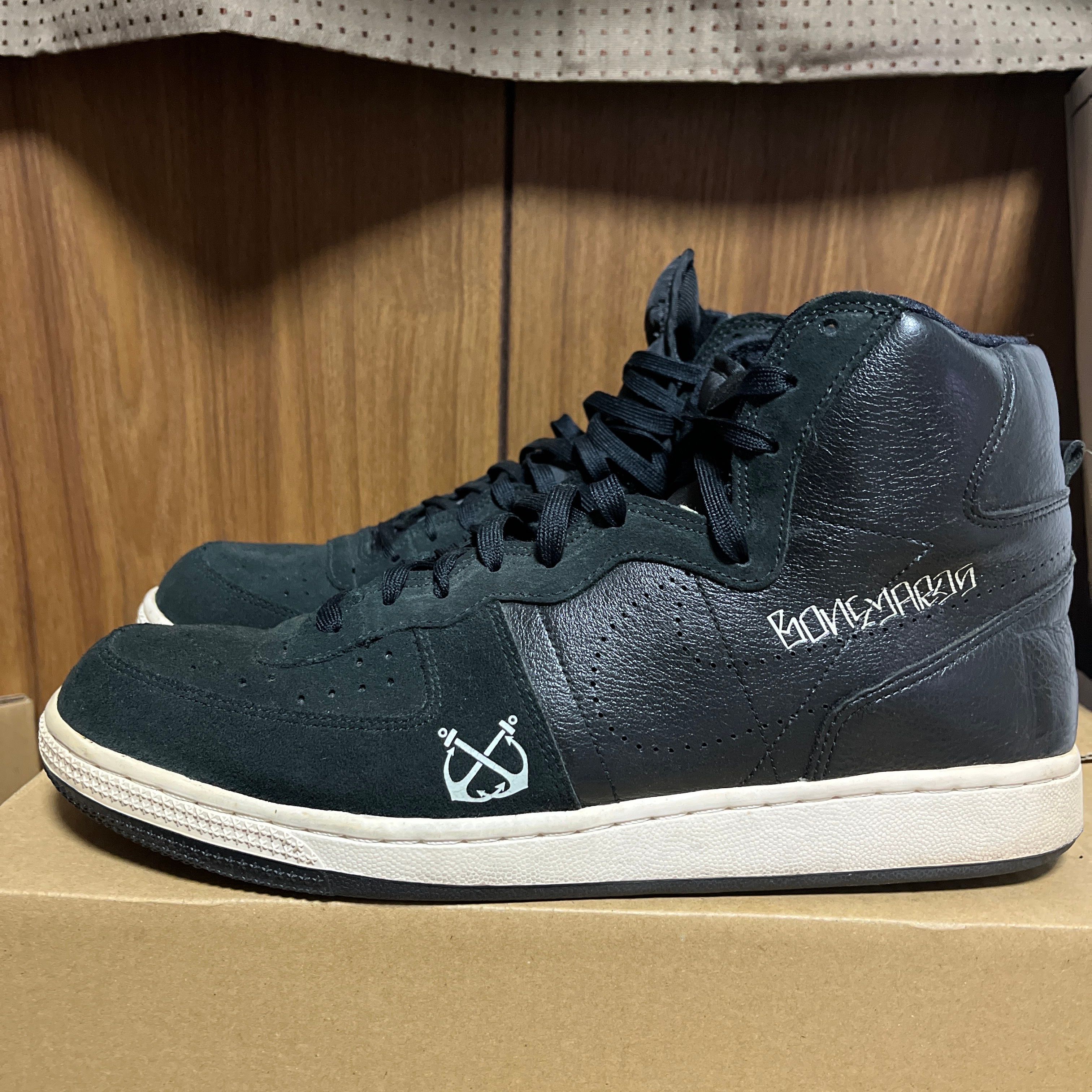 Stussy x Neighborhood × Nike Terminator High Boneyards "Black"