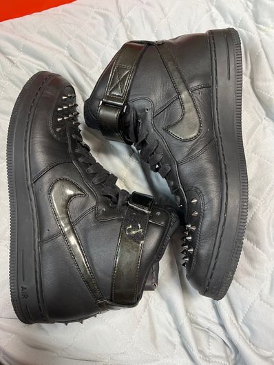 Nike Air Force 1 Downtown Hi Spike "Black"
