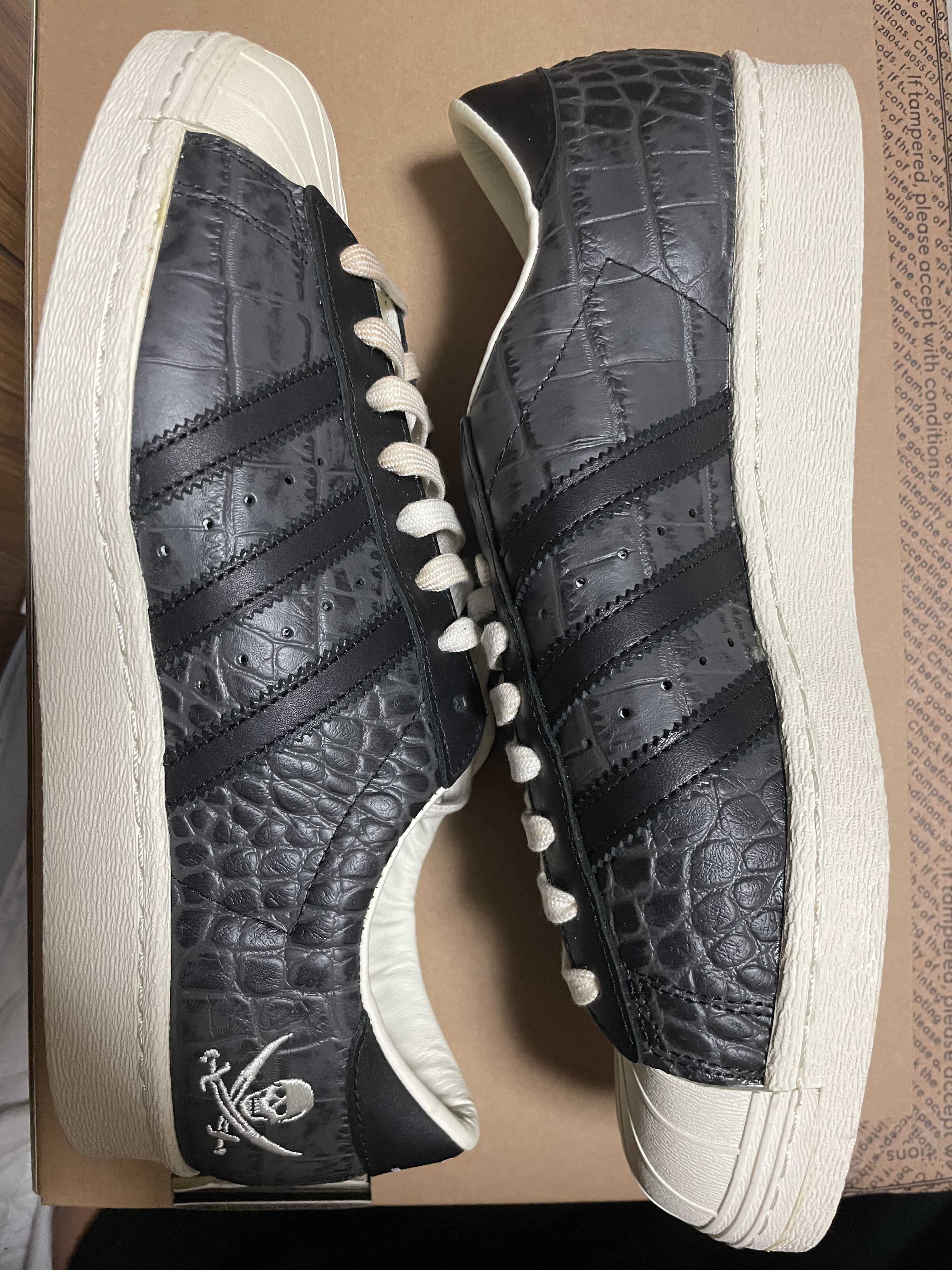 adidas Superstar 80s Neighborhood "Core Black/Core Black/Core White"