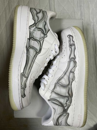 Nike Air Force 1 Low "White Skeleton"