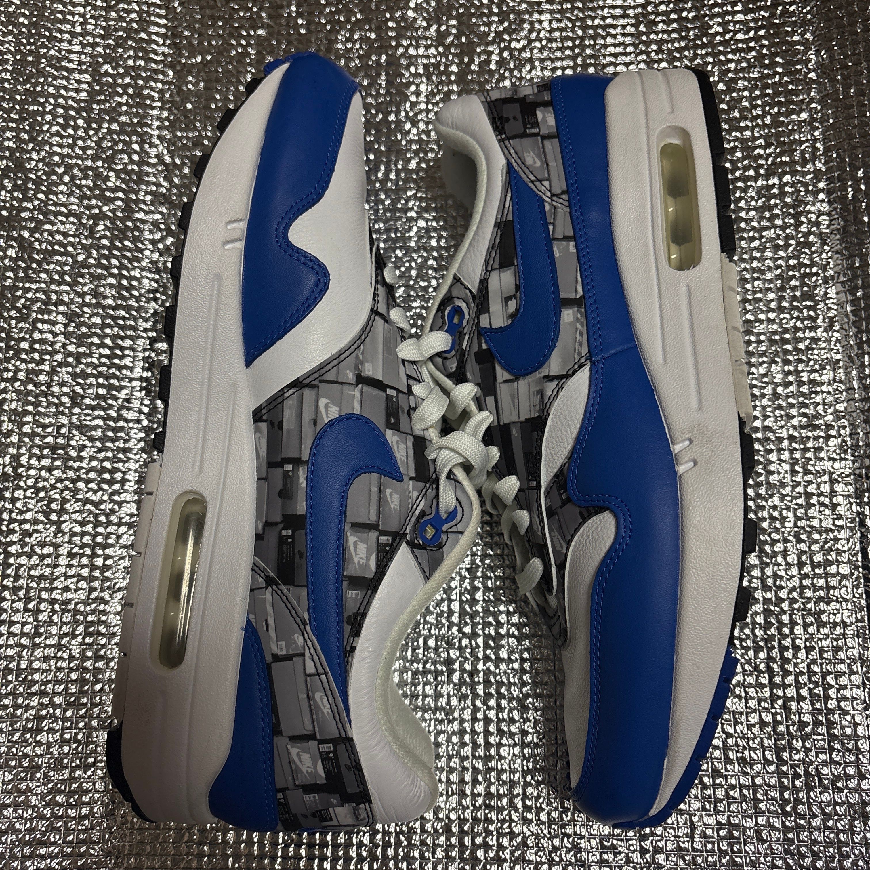 atmos × Nike Air Max 1 Blue "We Love Nike"