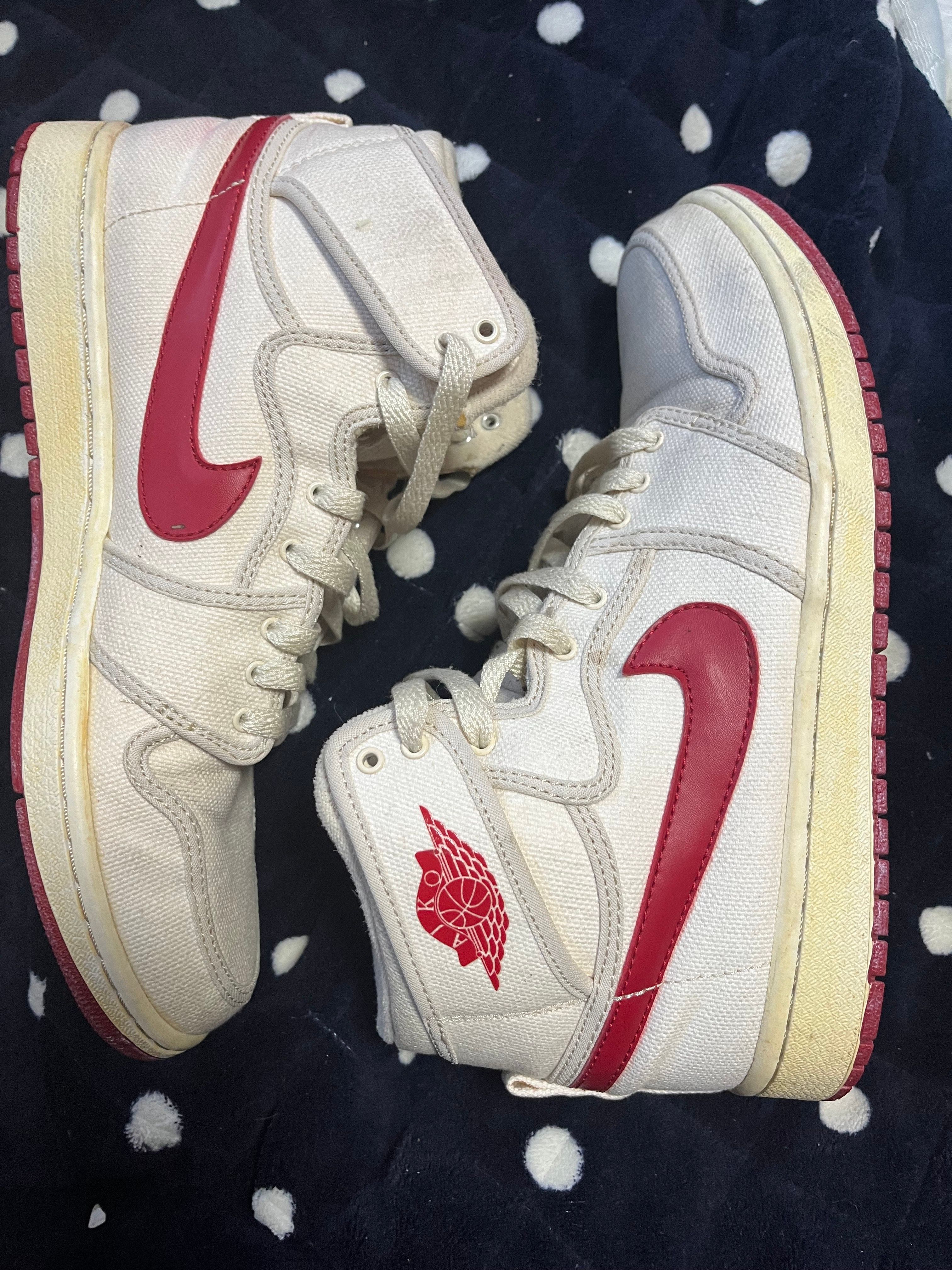 Nike Air Jordan 1 Retro KO High "White/Varsity Red"