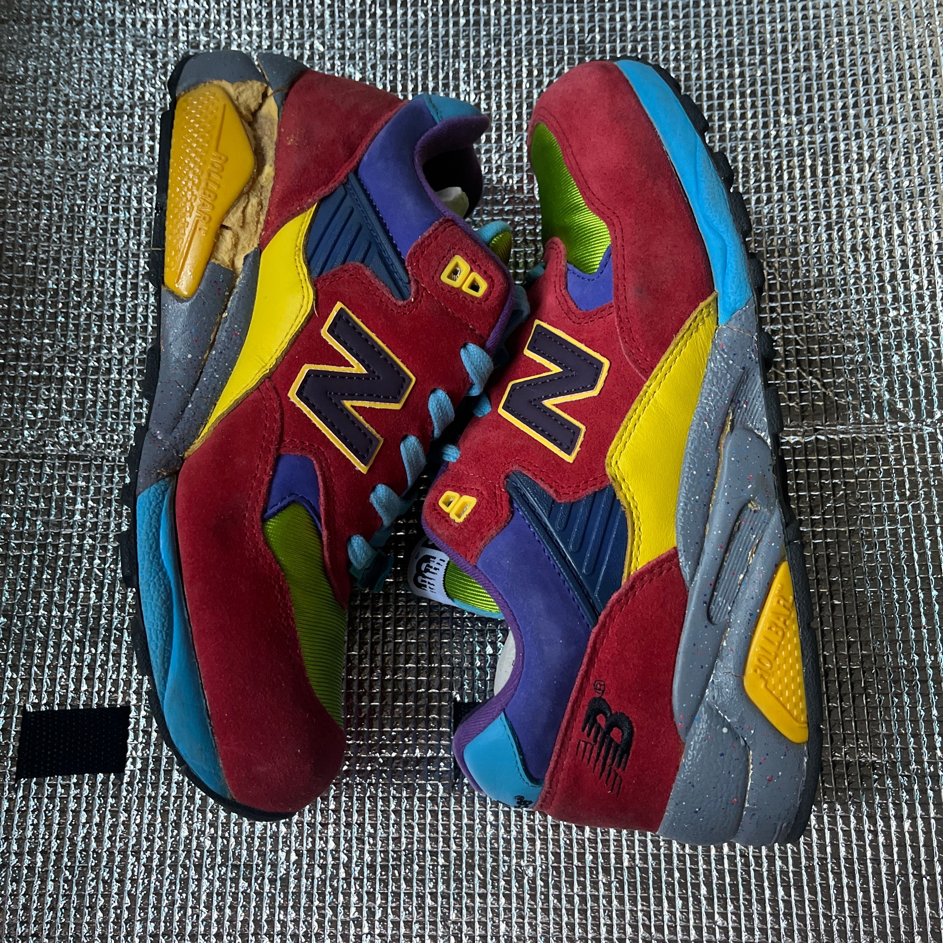 Stussy x Hectic × New Balance 580 "Multi Color"