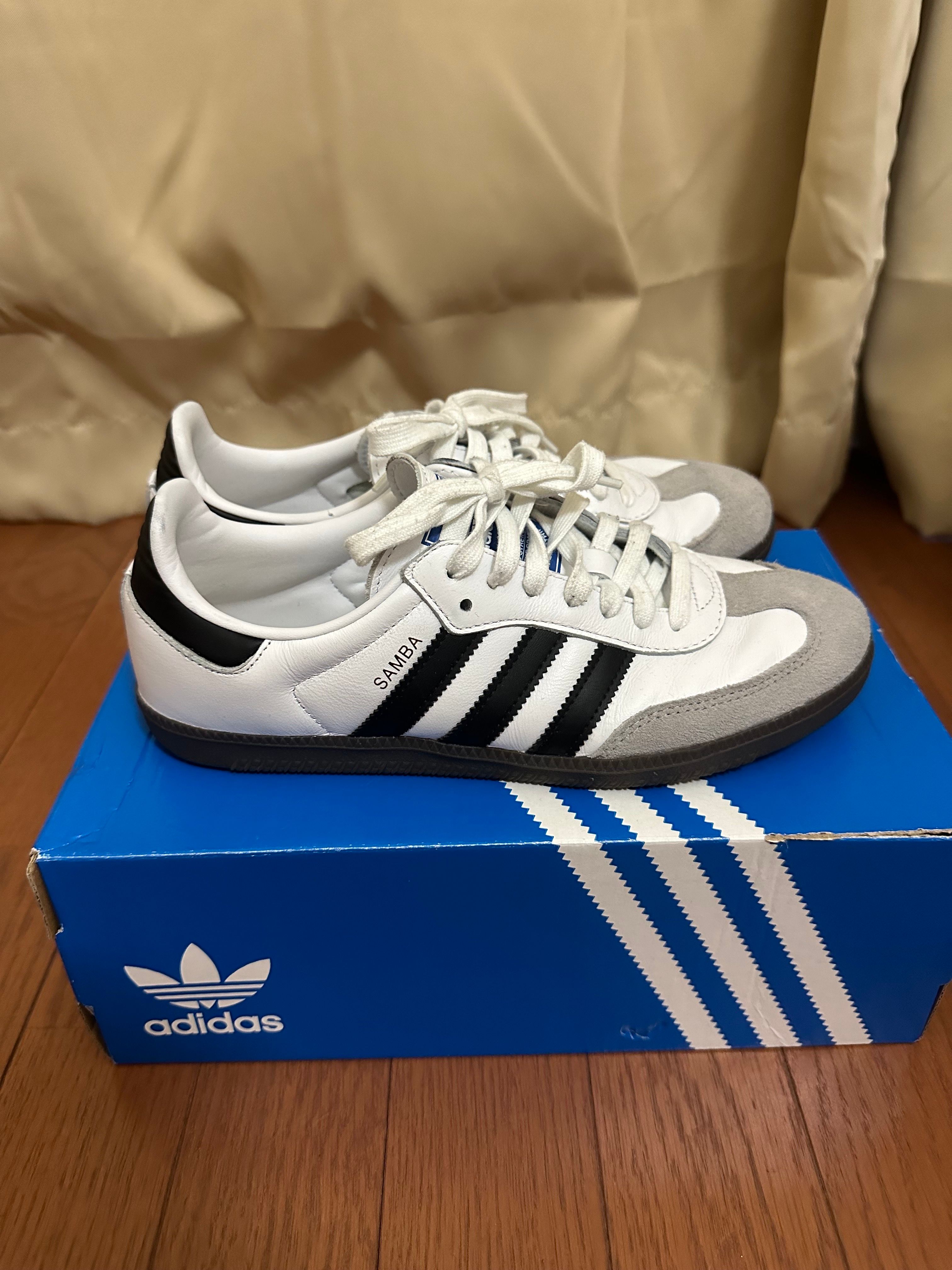 adidas Samba OG "Cloud White/Core Black/Clear Granite"