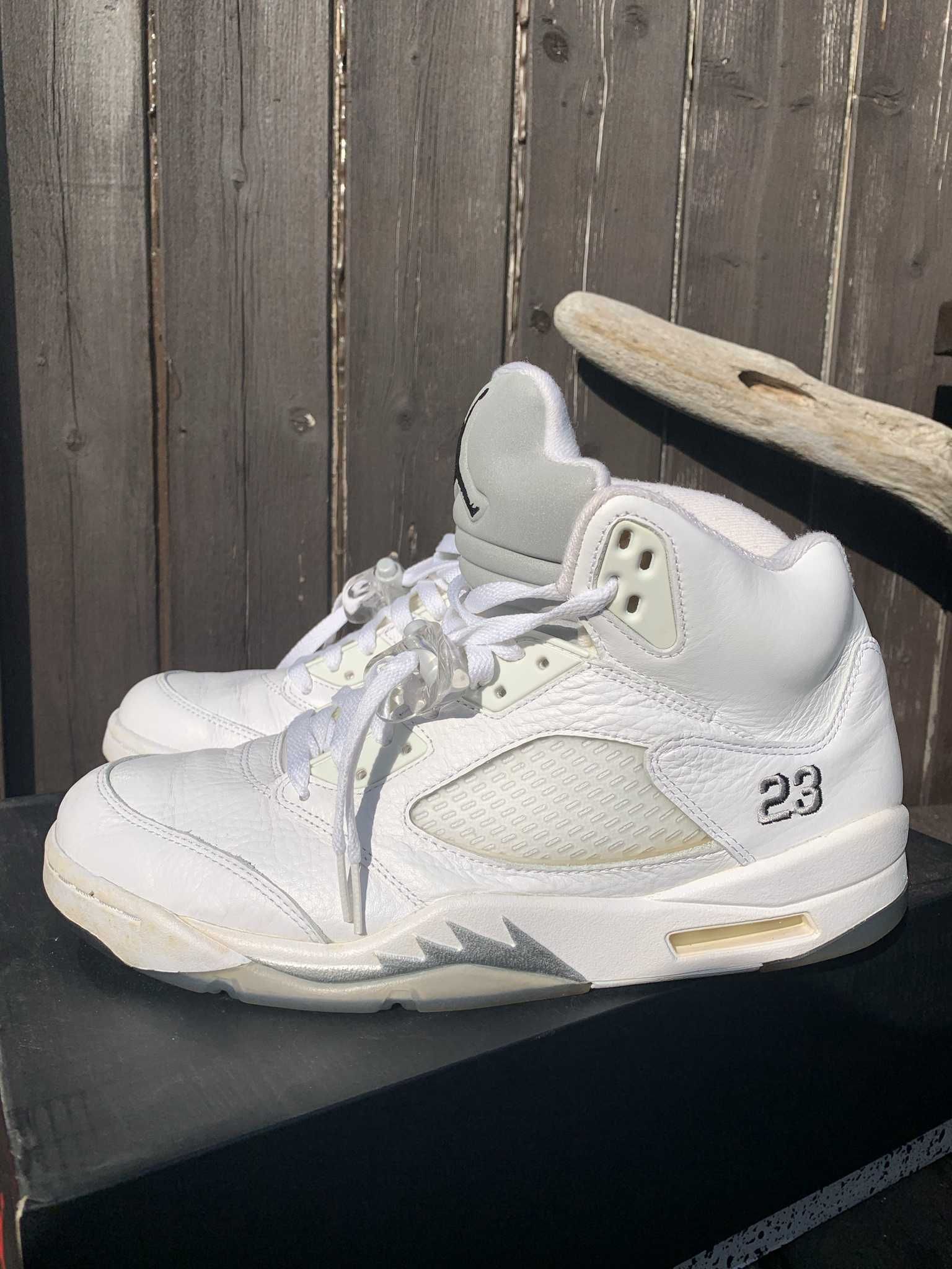 Nike Air Jordan 5 Retro "Metallic White" (2015)