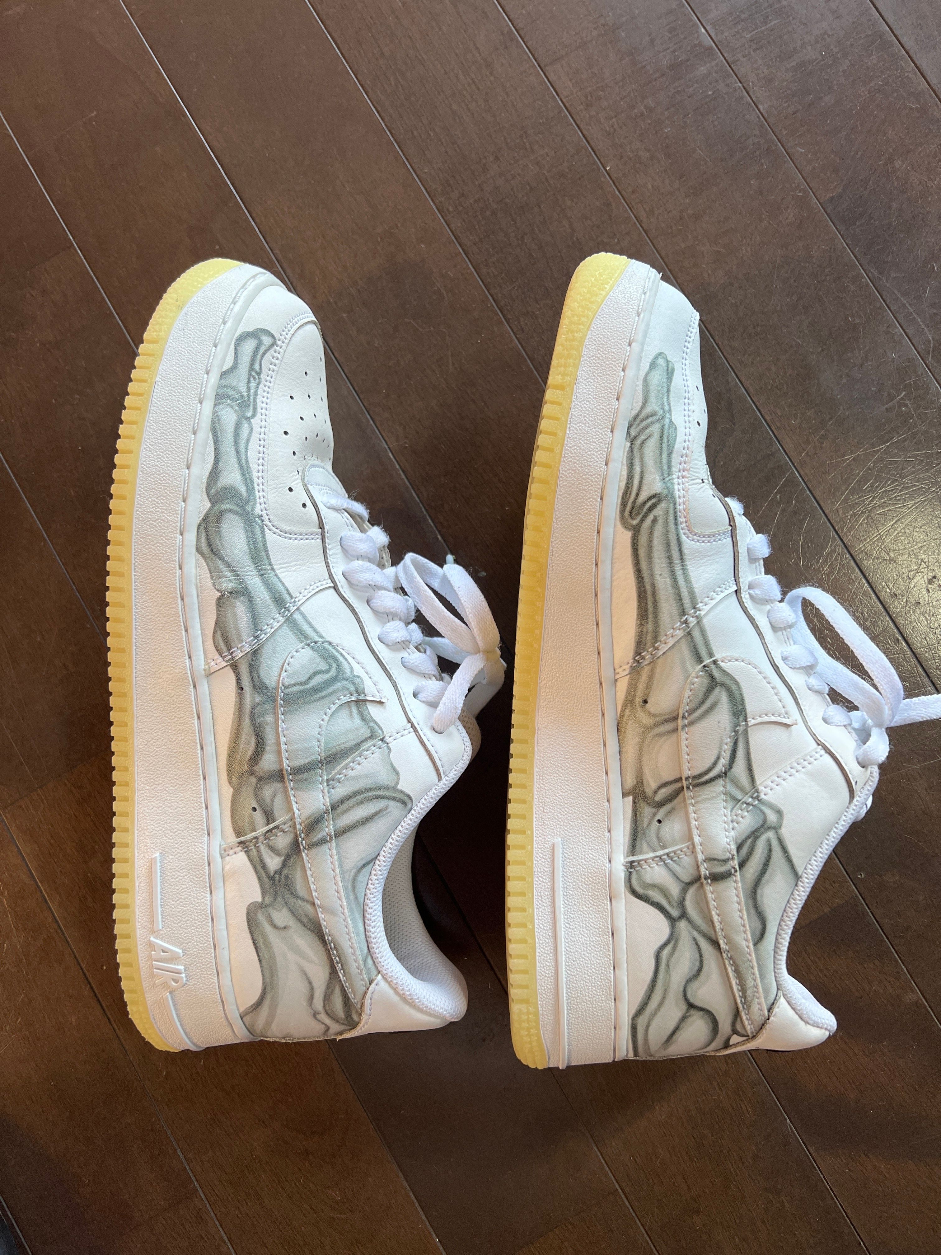 Nike Air Force 1 Low "White Skeleton"
