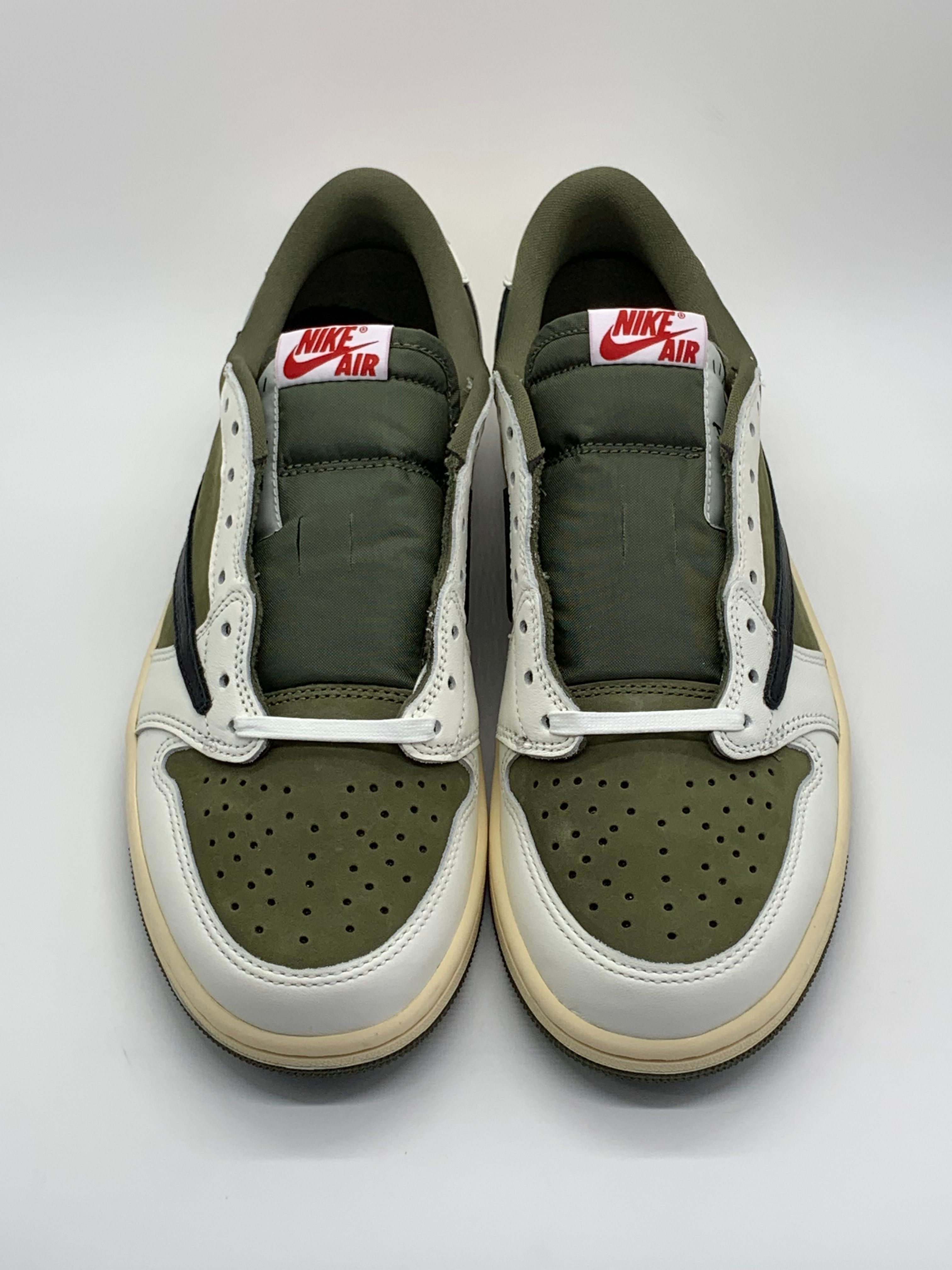 Travis Scott × Nike Air Jordan 1 Low OG SP "Reverse Olive"