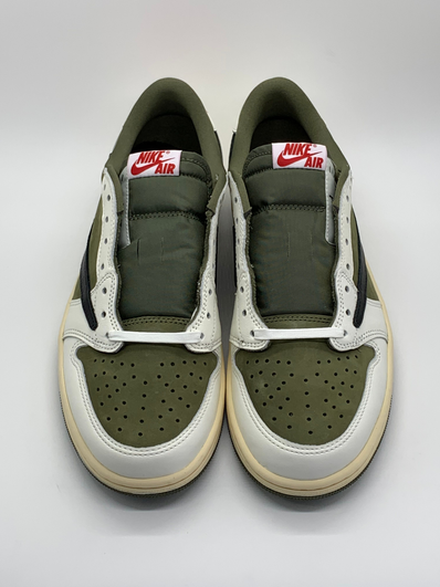 Travis Scott × Nike Air Jordan 1 Low OG SP "Reverse Olive"